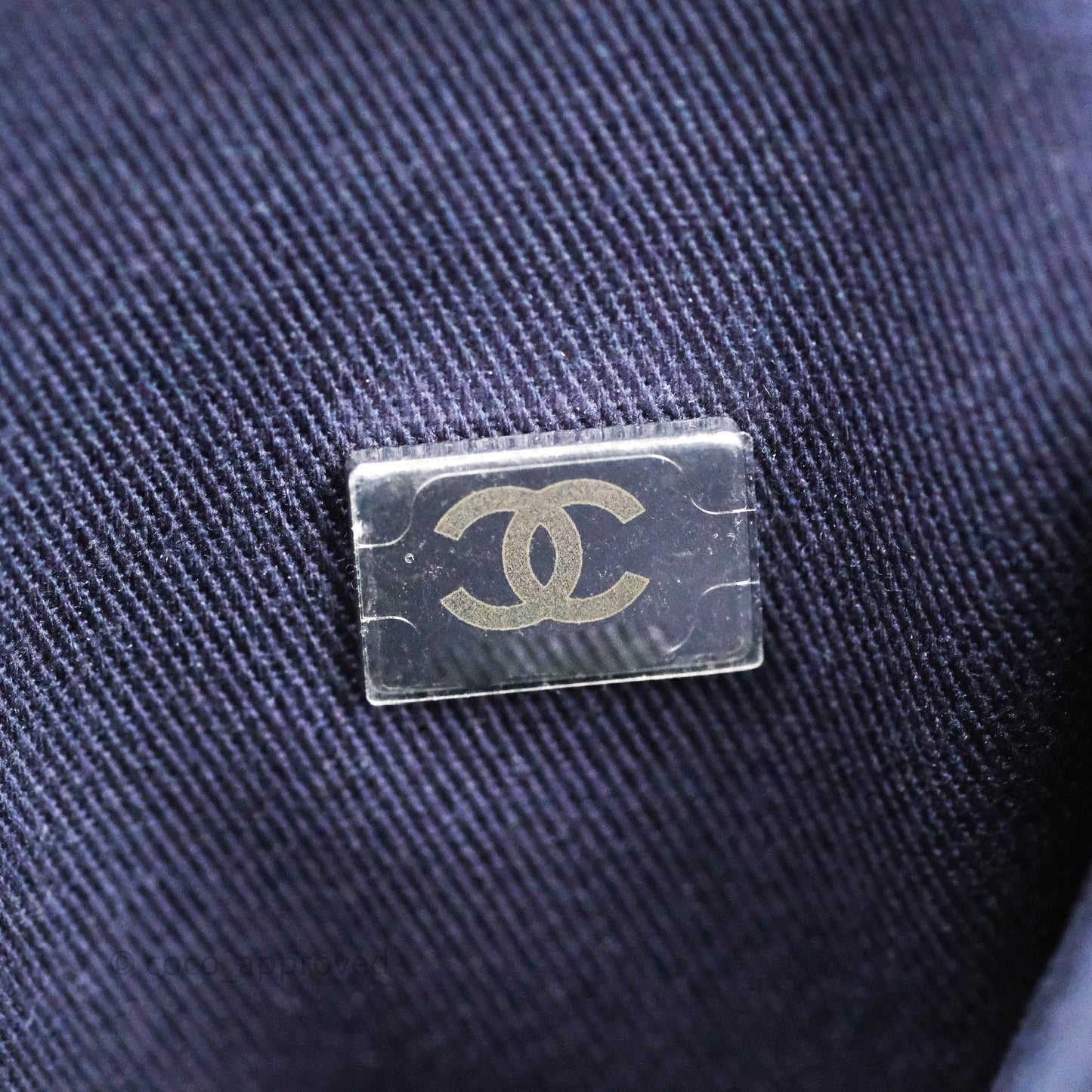 Chanel Canvas Deauville Medium Navy