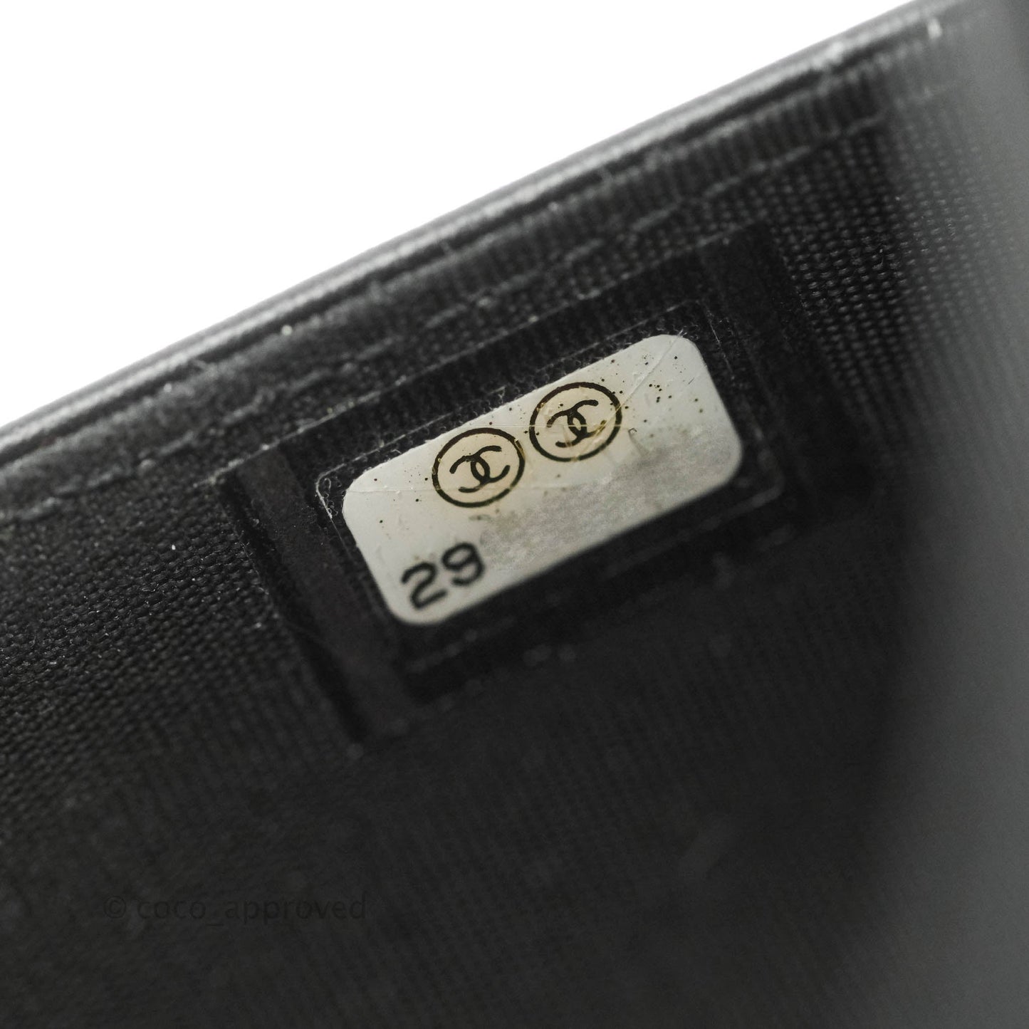 Chanel Quilted Boy Wallet on Chain WOC Black Caviar Gold Hardware