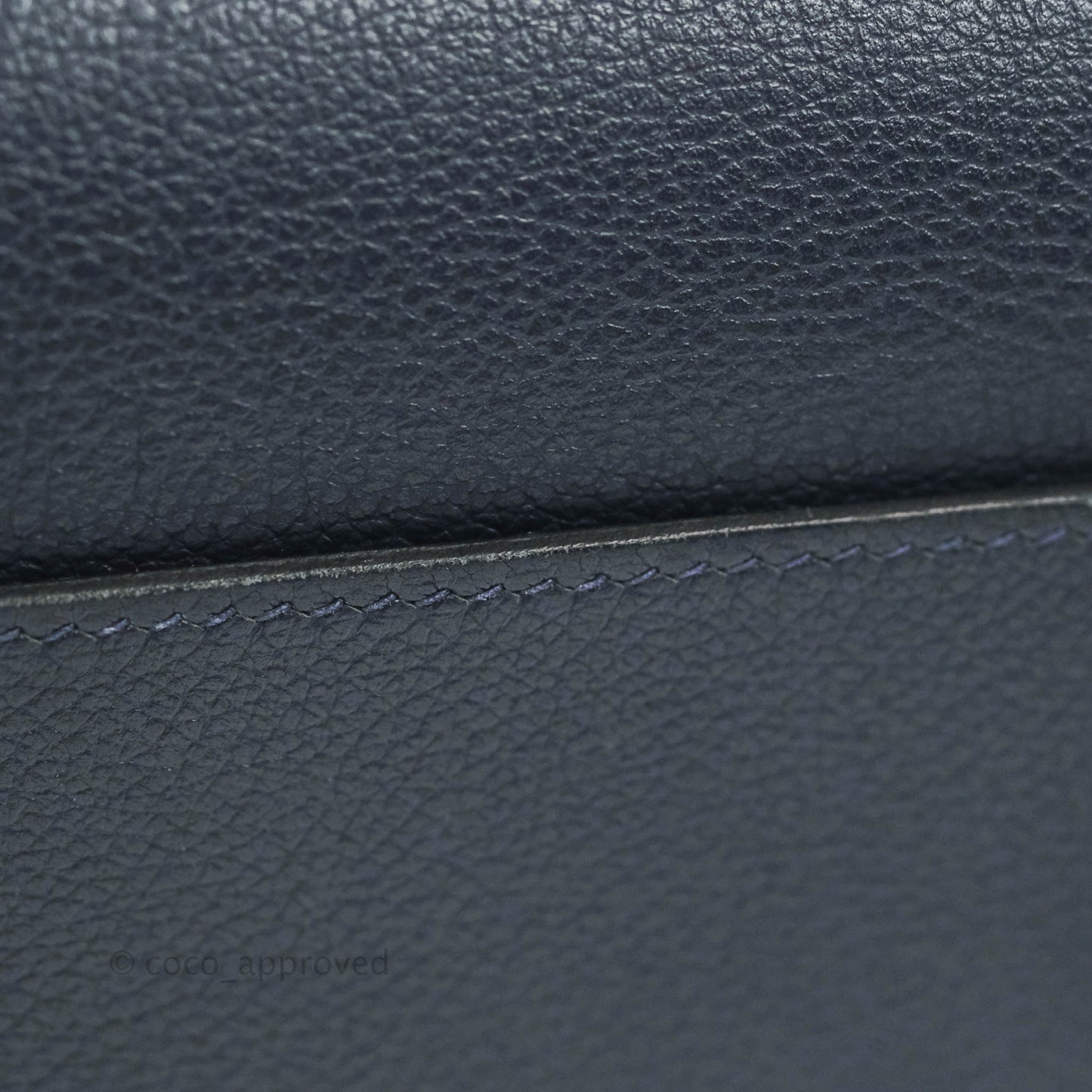 Hermès Roulis Mini 18 Bleu Nuit Evercolor Palladium Hardware