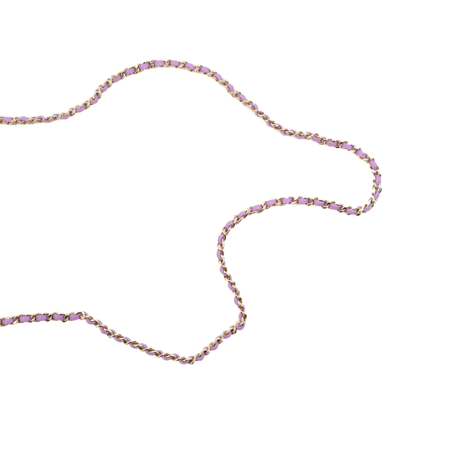 Chanel Large Heart Bag Purple Lambskin Gold Hardware 22S