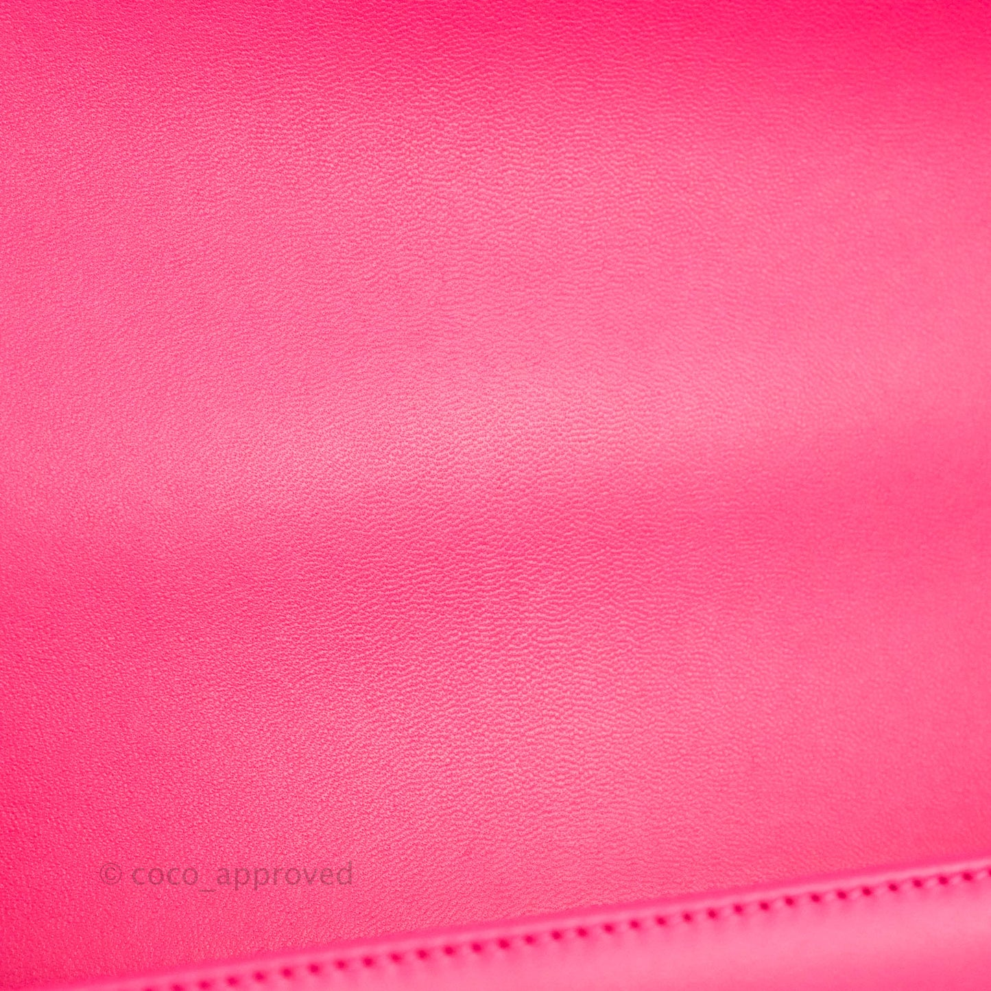Chanel Quilted New Medium Boy Dark Pink Lambskin Ruthenium Hardware