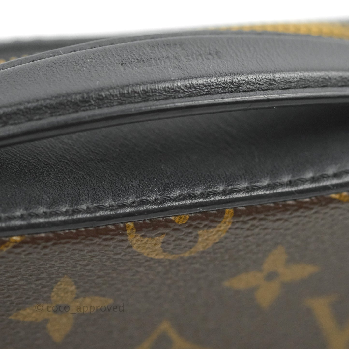 Louis Vuitton Saintonge Crossbody Bag Monogram Black