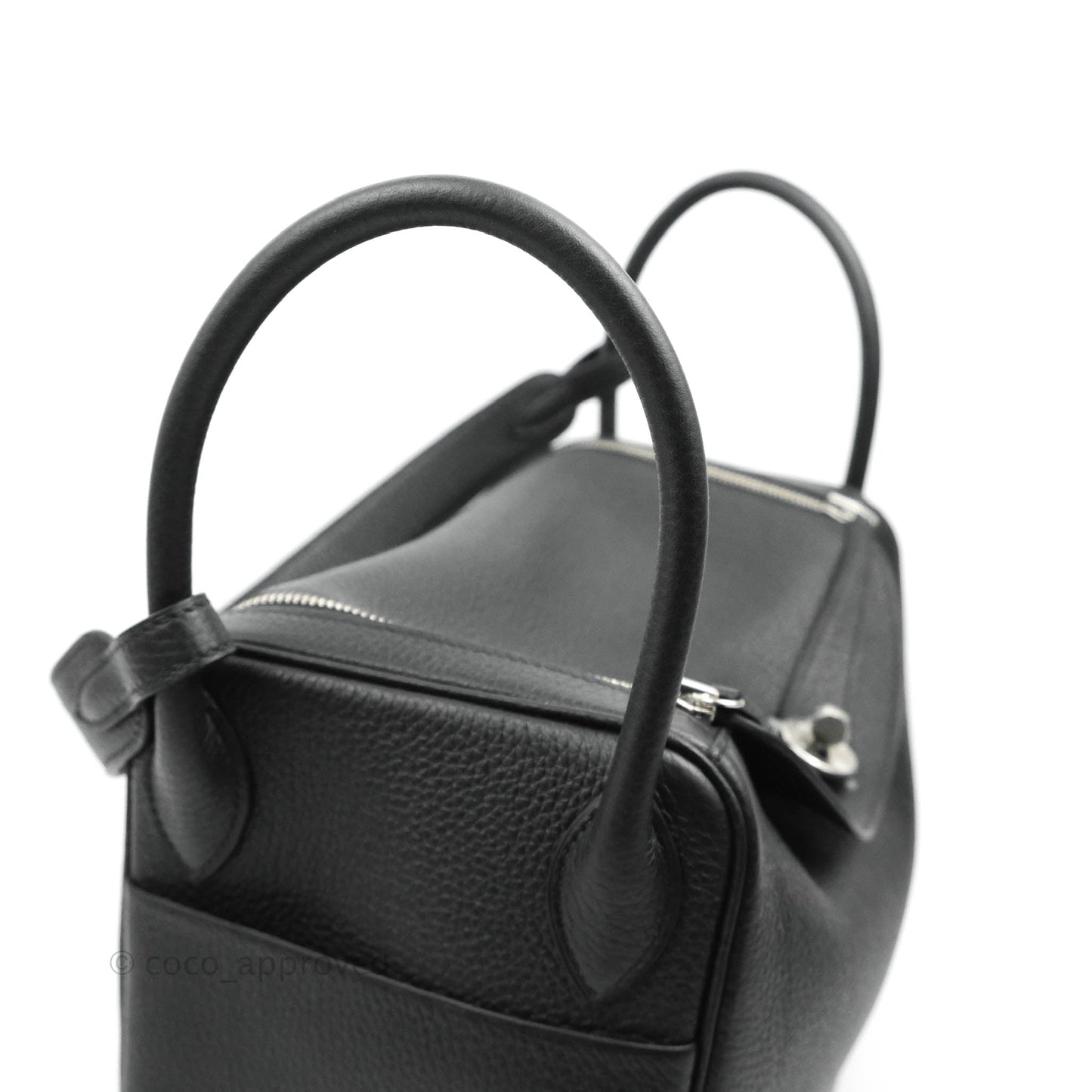 Hermès Lindy 30 Black TC Palladium Hardware