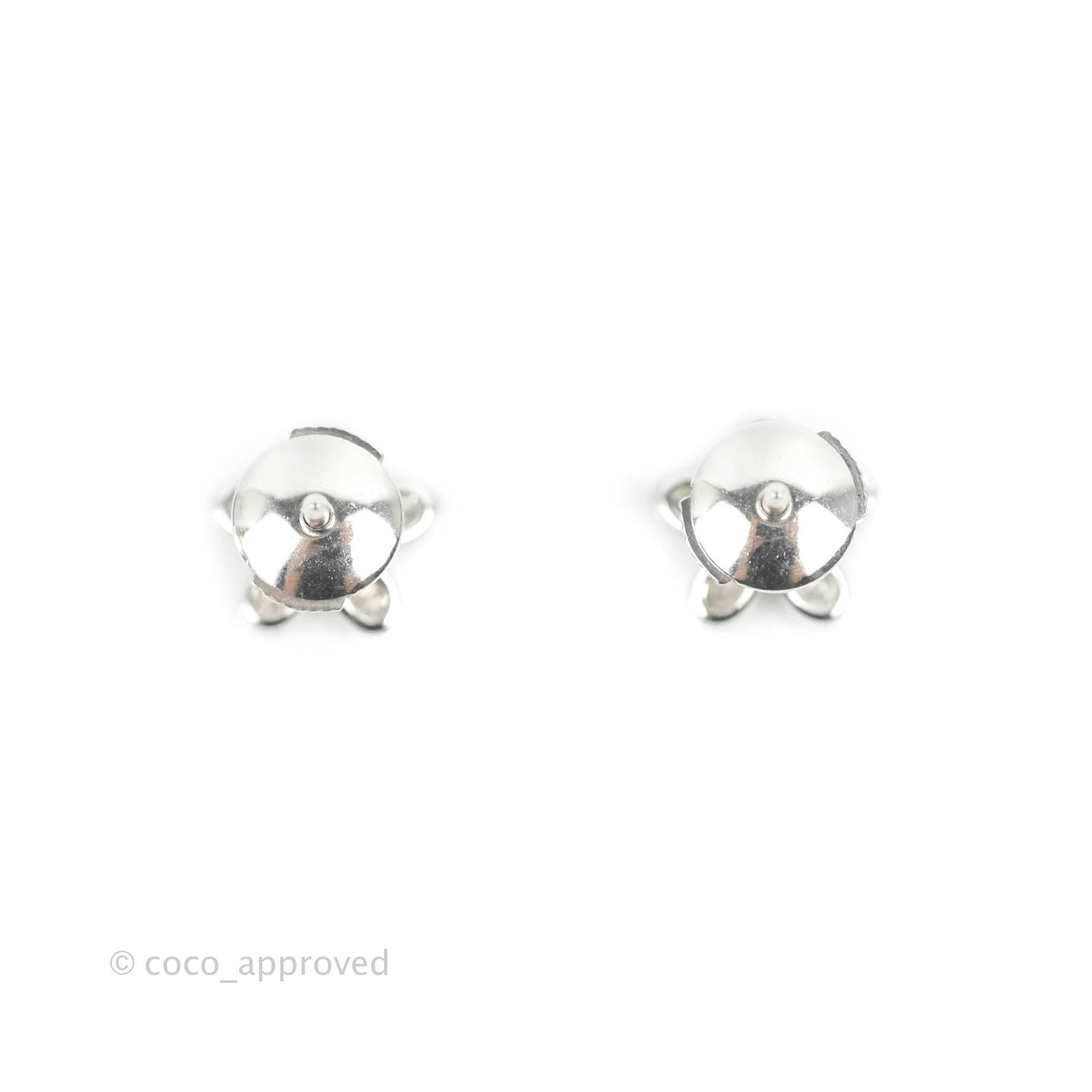 Van Cleef & Arpels Socrates Pierced earrings 18KWG White Gold