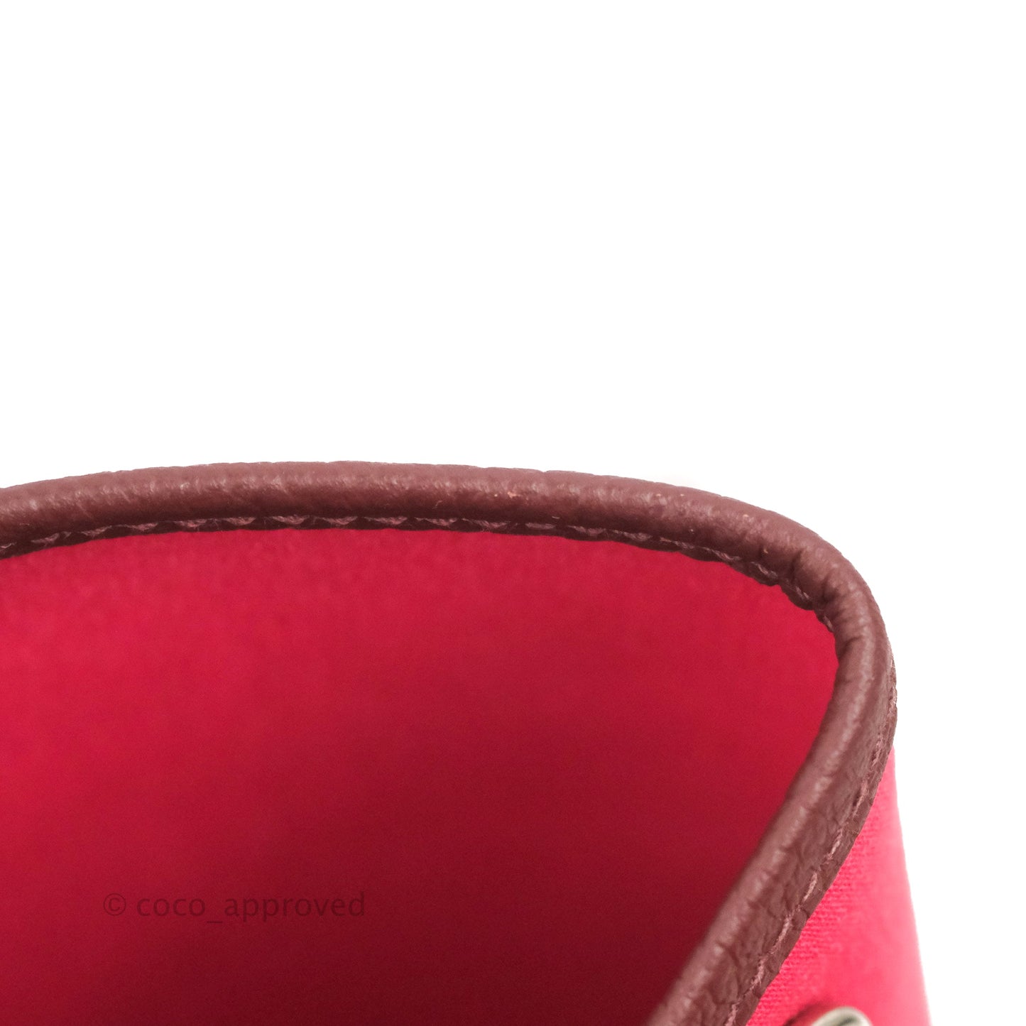 Hermès Garden Party 36 Rose Extreme/ Bordeaux Canvas