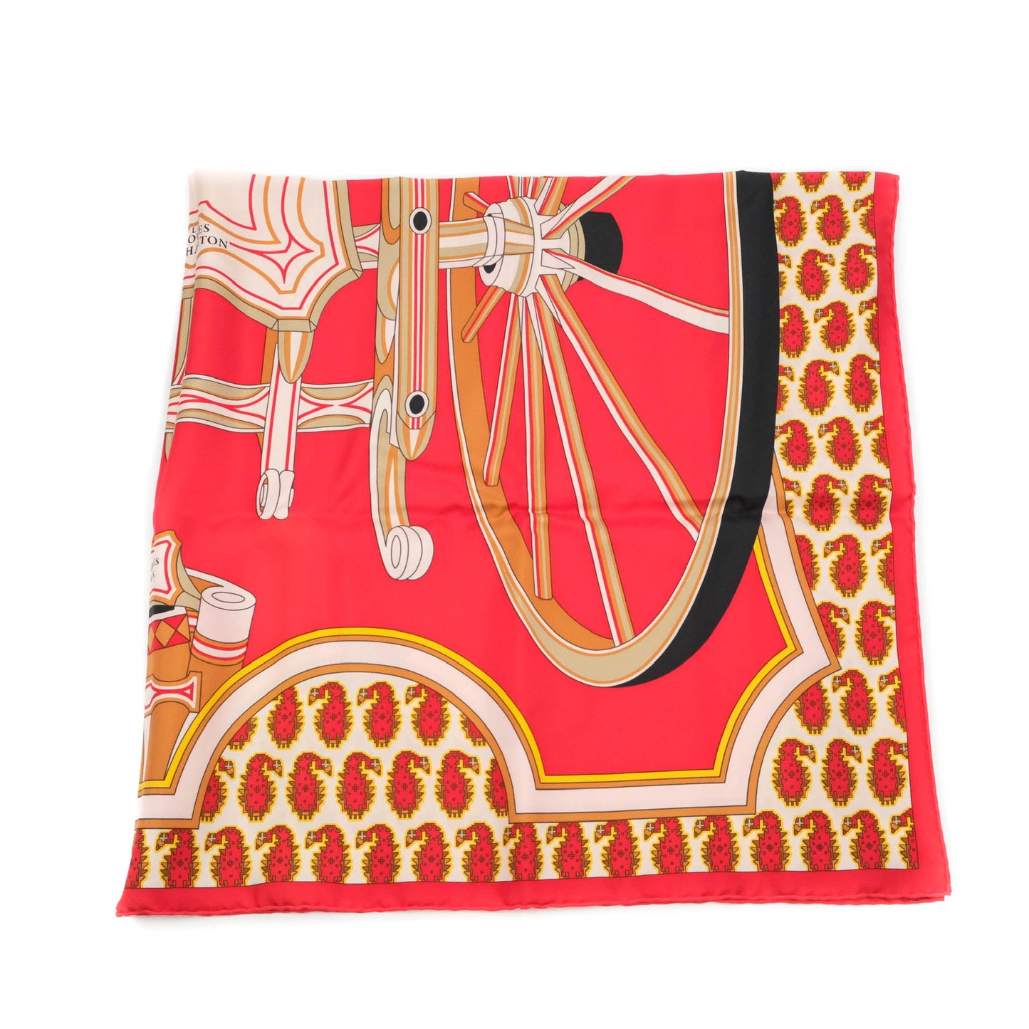 Hermès Les Roues de Phaeton Scarf 90