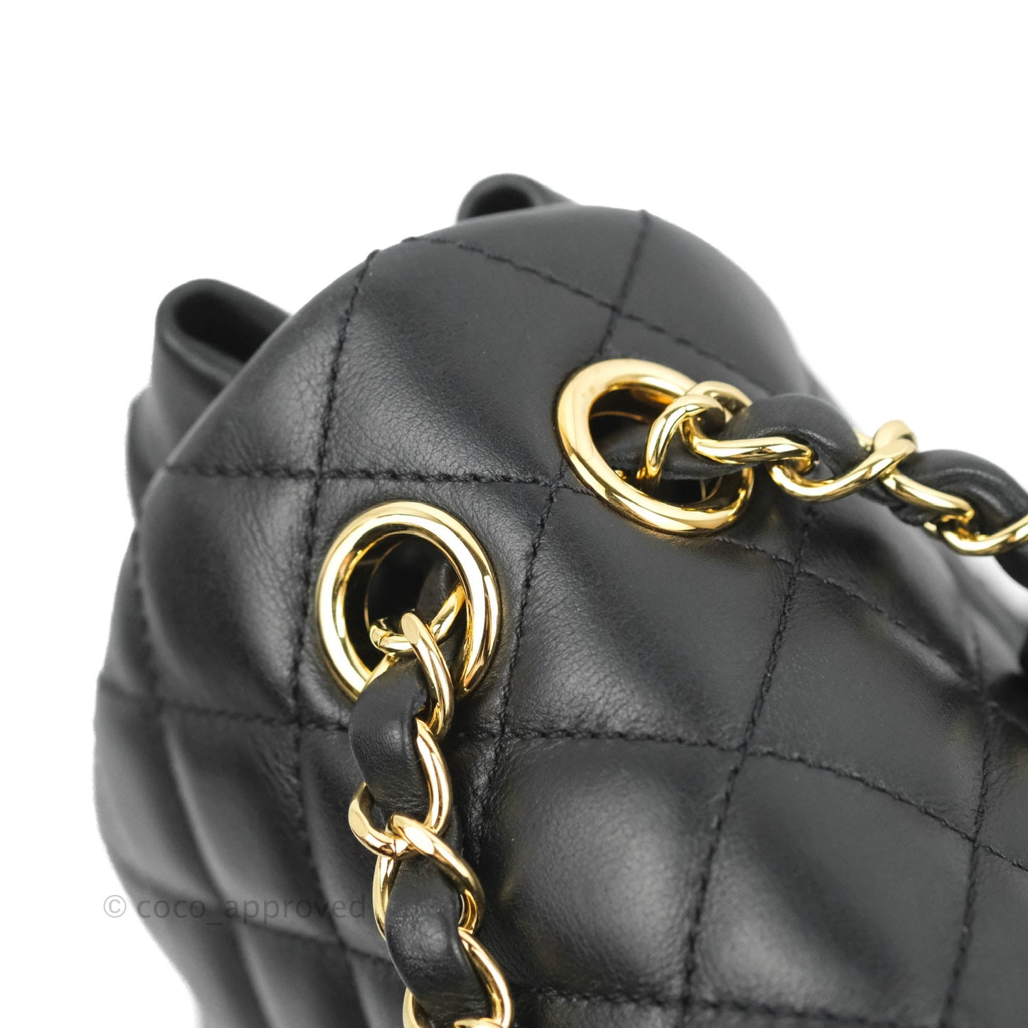 Chanel Quilted Small Urban Spirit Backpack Calfskin Black Gold Hardware