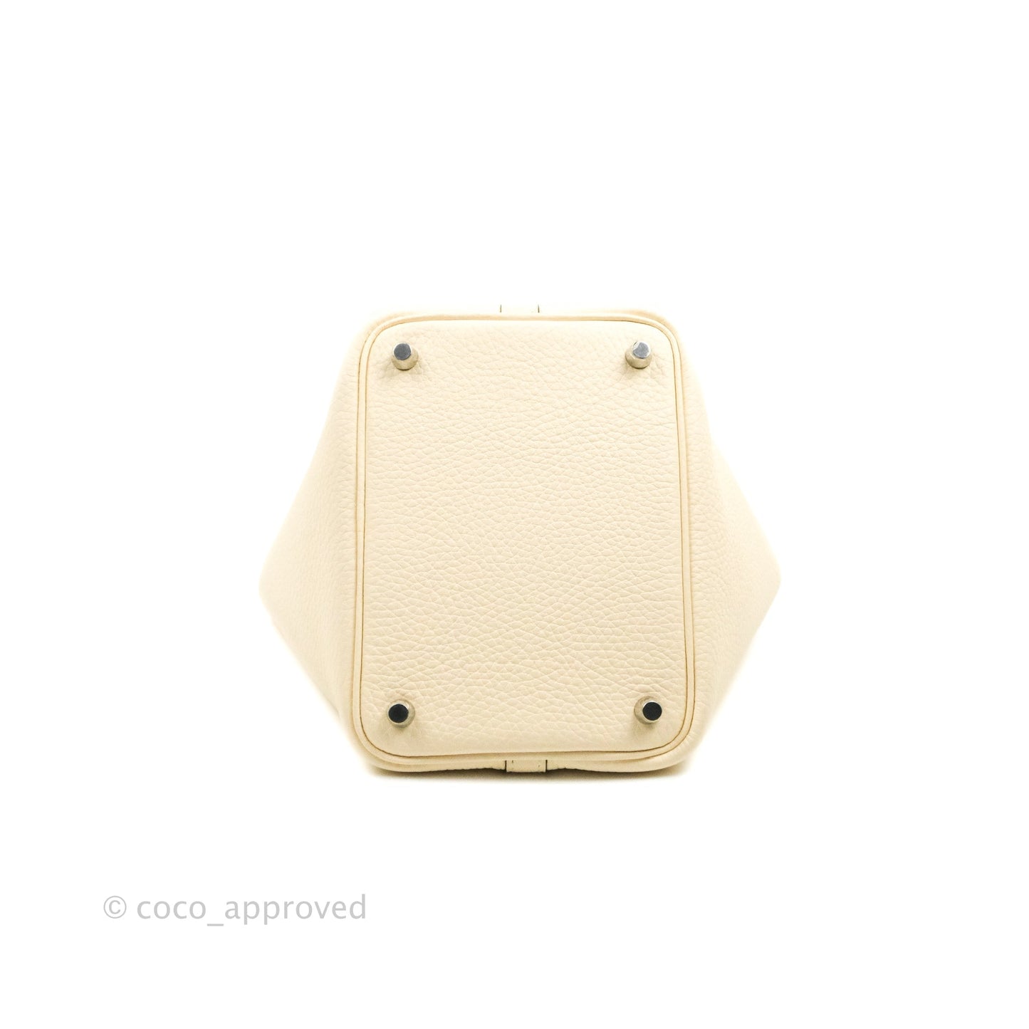 Hermès Picotin Lock 18 I2 Nata Clemence Silver Hardware
