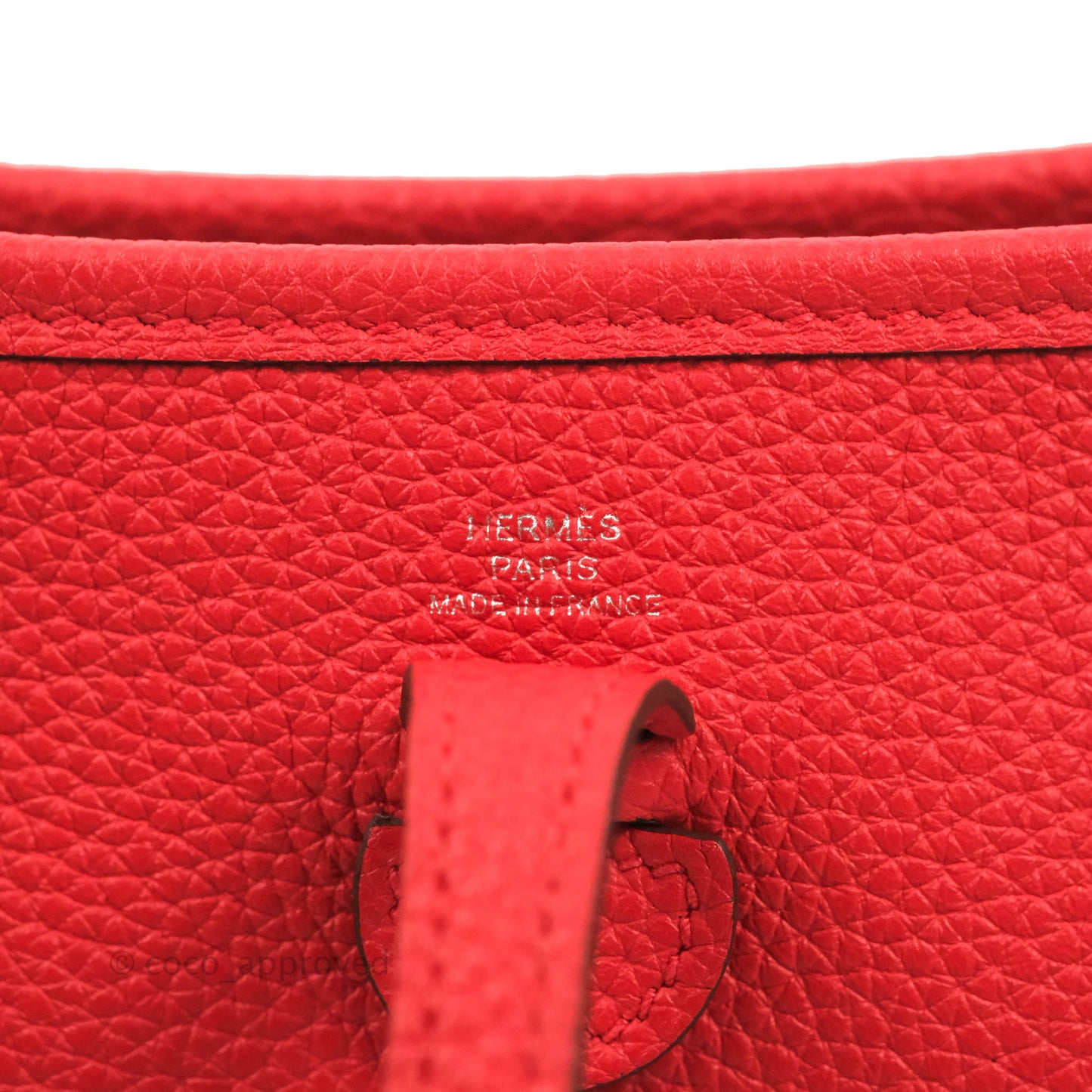 Hermès Mini Evelyne 16 Coeur/Coeu-Frid Amazone Taurillon Palladium Hardware