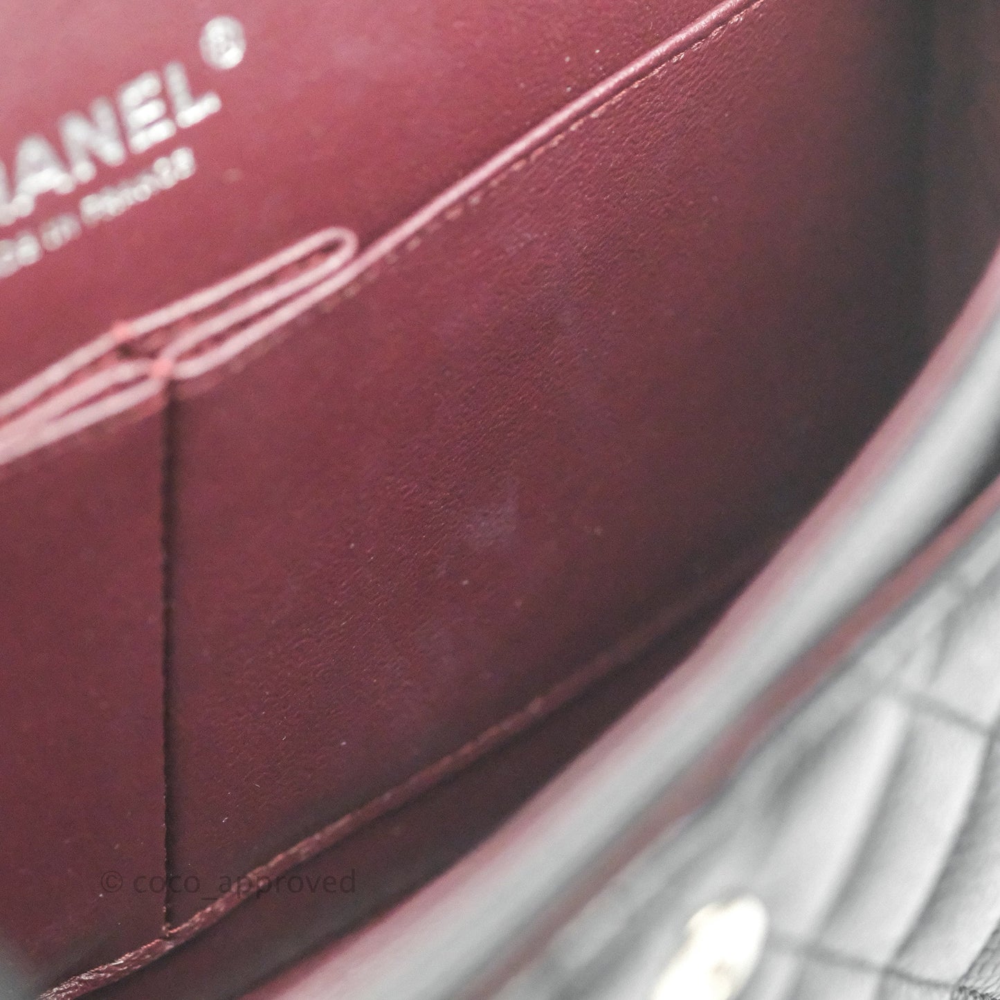 Chanel Classic M/L Medium Flap Quilted Black Caviar Silver Hardware