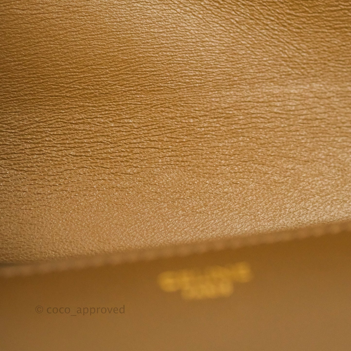 Celine Medium Classic Box Flap Caramel Calfskin