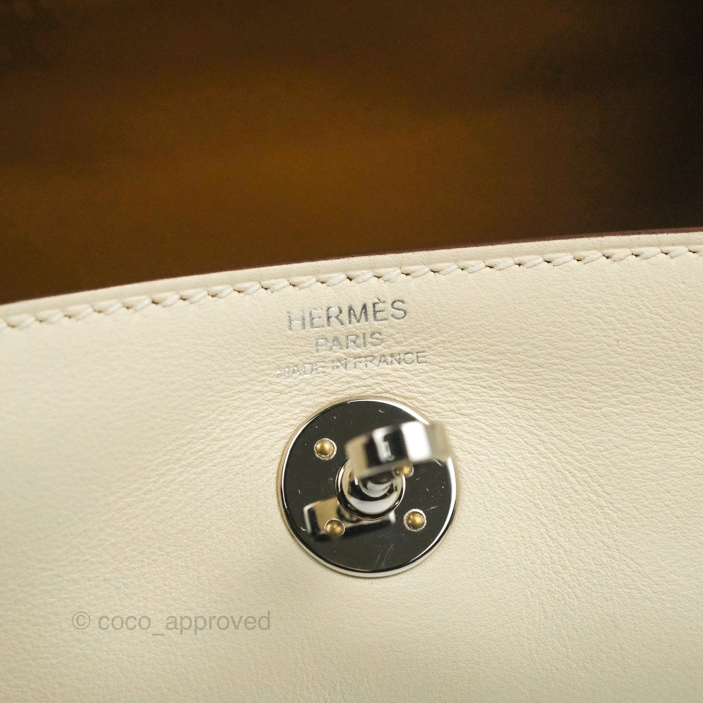 Hermès Mini Lindy 20 Nata I2 Sesame 2S Swift Palladium Hardware