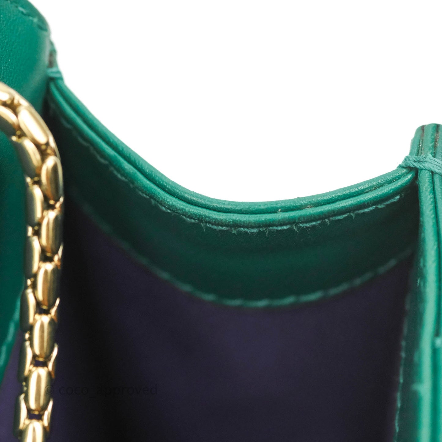 Bvlgari Serpenti Forever Small Crossbody Bag in Emerald Green Gold Hardware