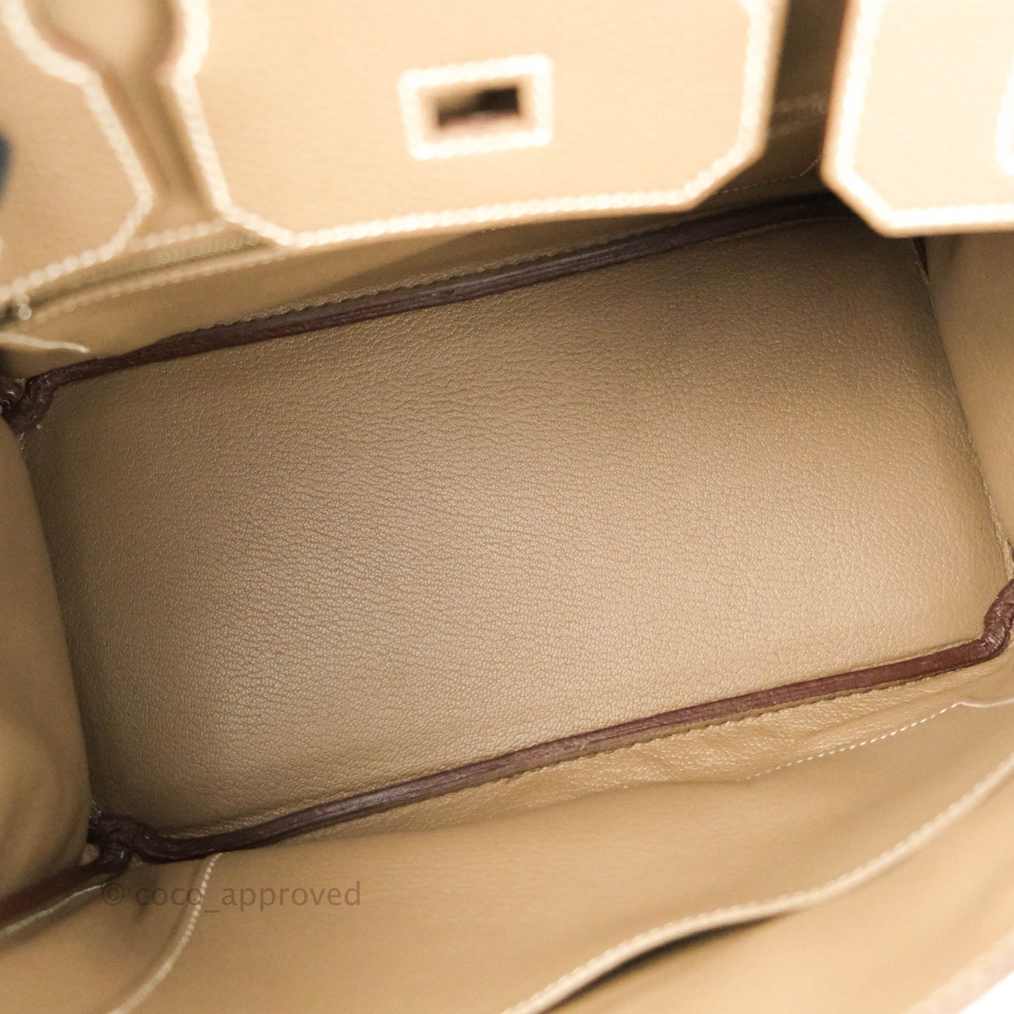 Hermès Birkin 30 Etoupe Togo Palladium Hardware