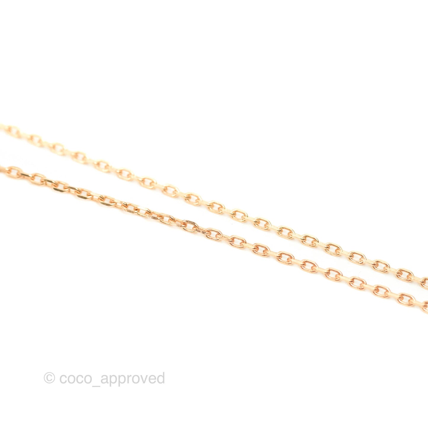 Hermès Mini Pop H Marron Glace Pendant Necklace Rose Gold Hardware