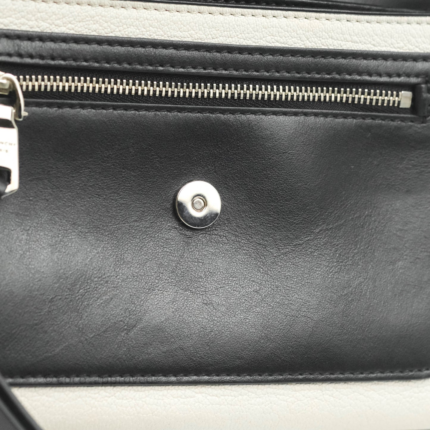 Givenchy Duetto Black and White Shoulder Bag