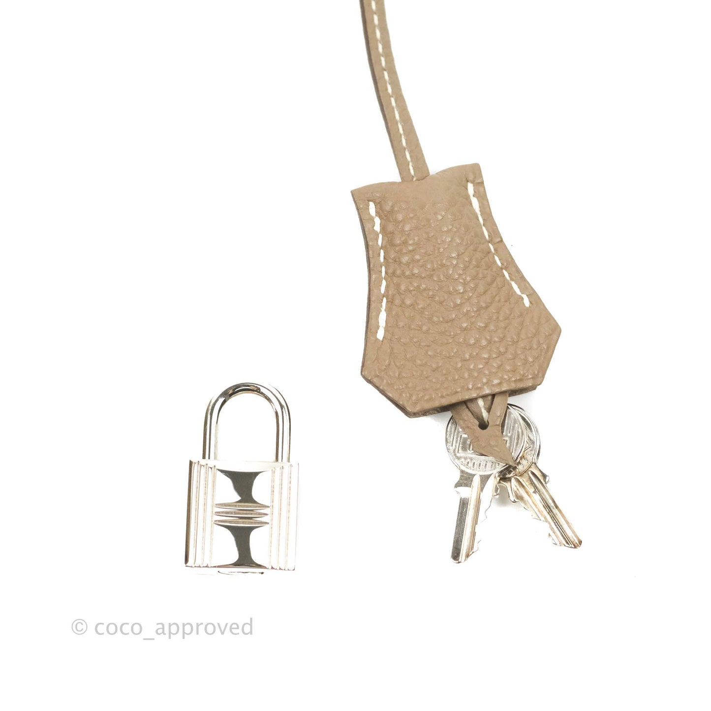 Hermès Birkin 30 Etoupe Togo Palladium Hardware