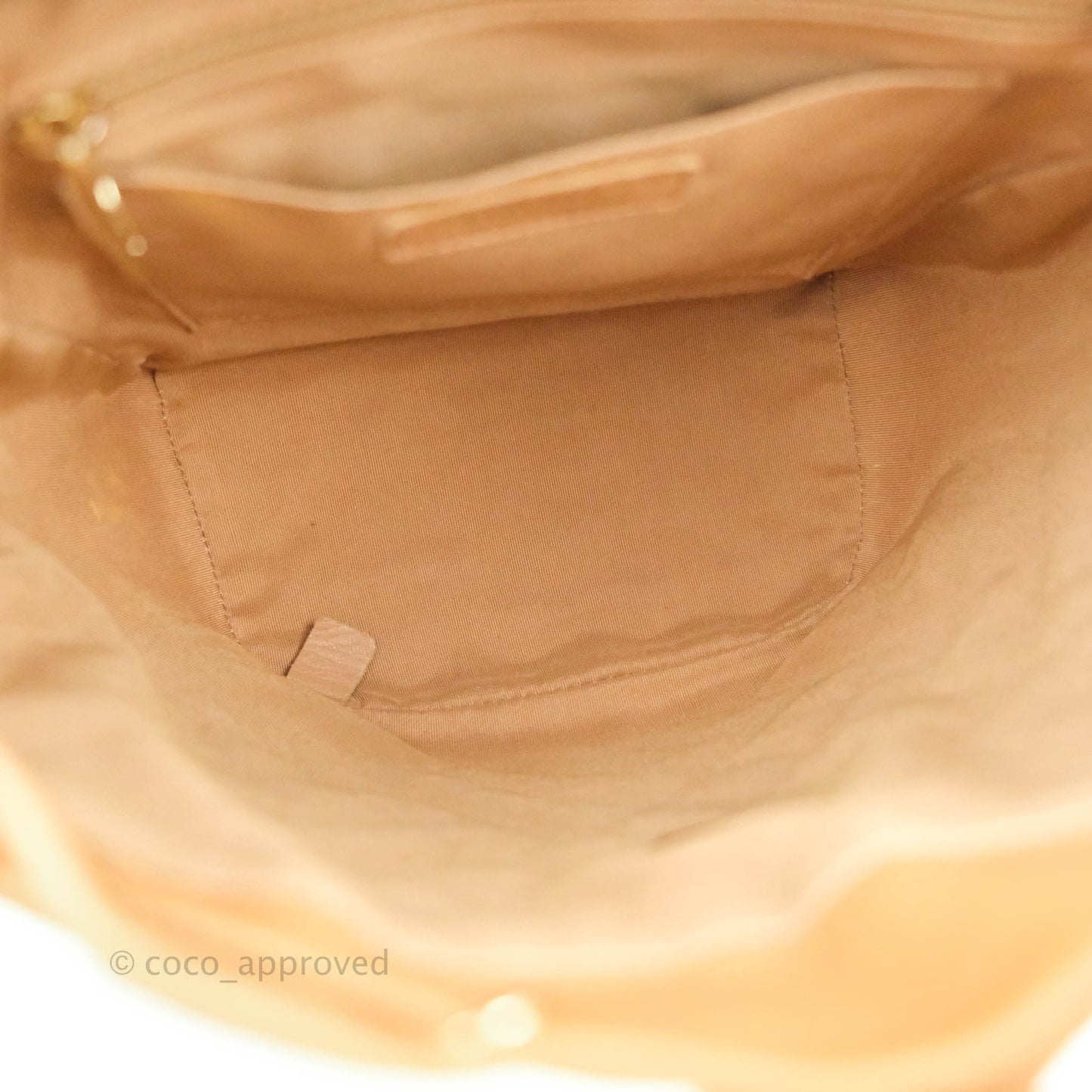Chanel Quilted Small Urban Spirit Backpack Caramel Dark Beige Calfskin Gold Hardware