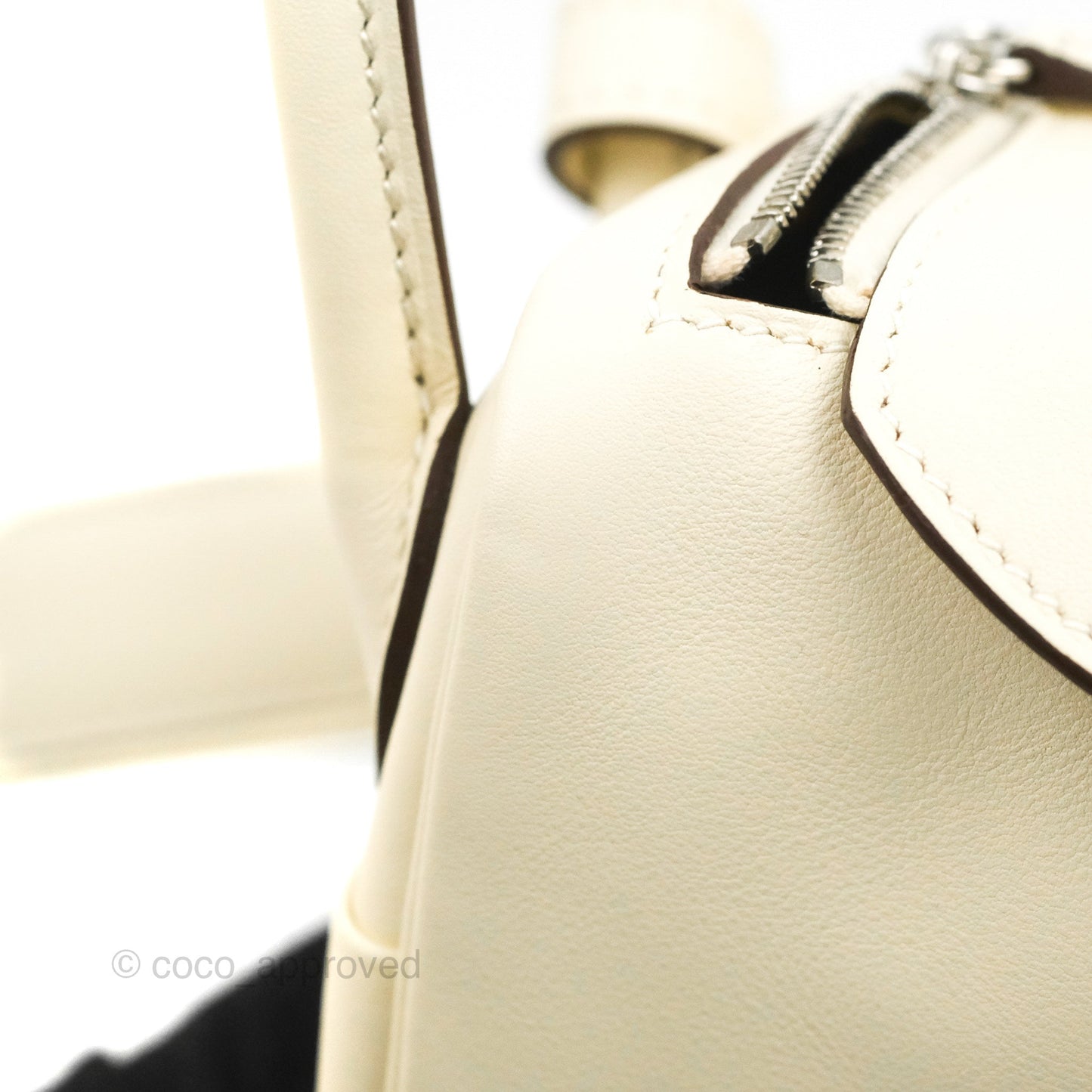 Hermès Mini Lindy 20 Nata I2 Sesame 2S Swift Palladium Hardware
