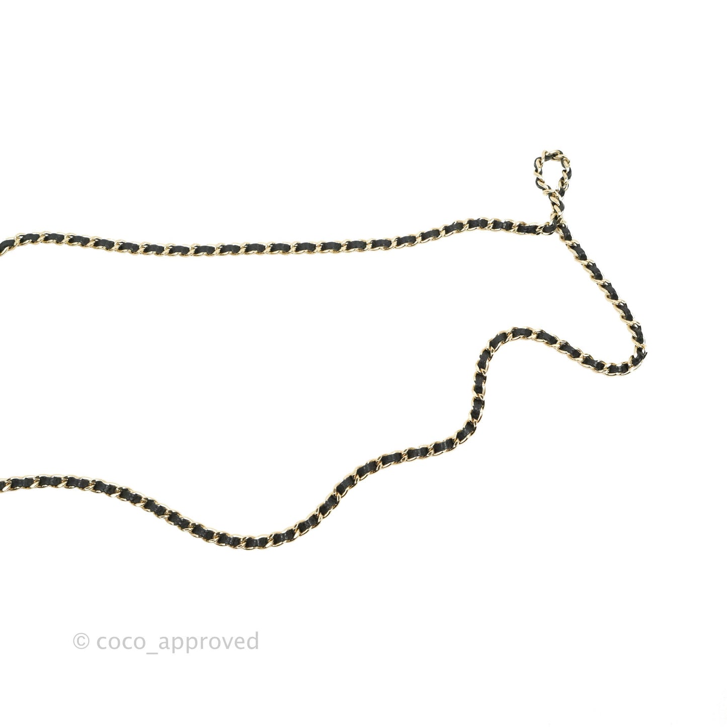 Chanel Quilted Clutch With Chain Black Caviar Gold Hardware