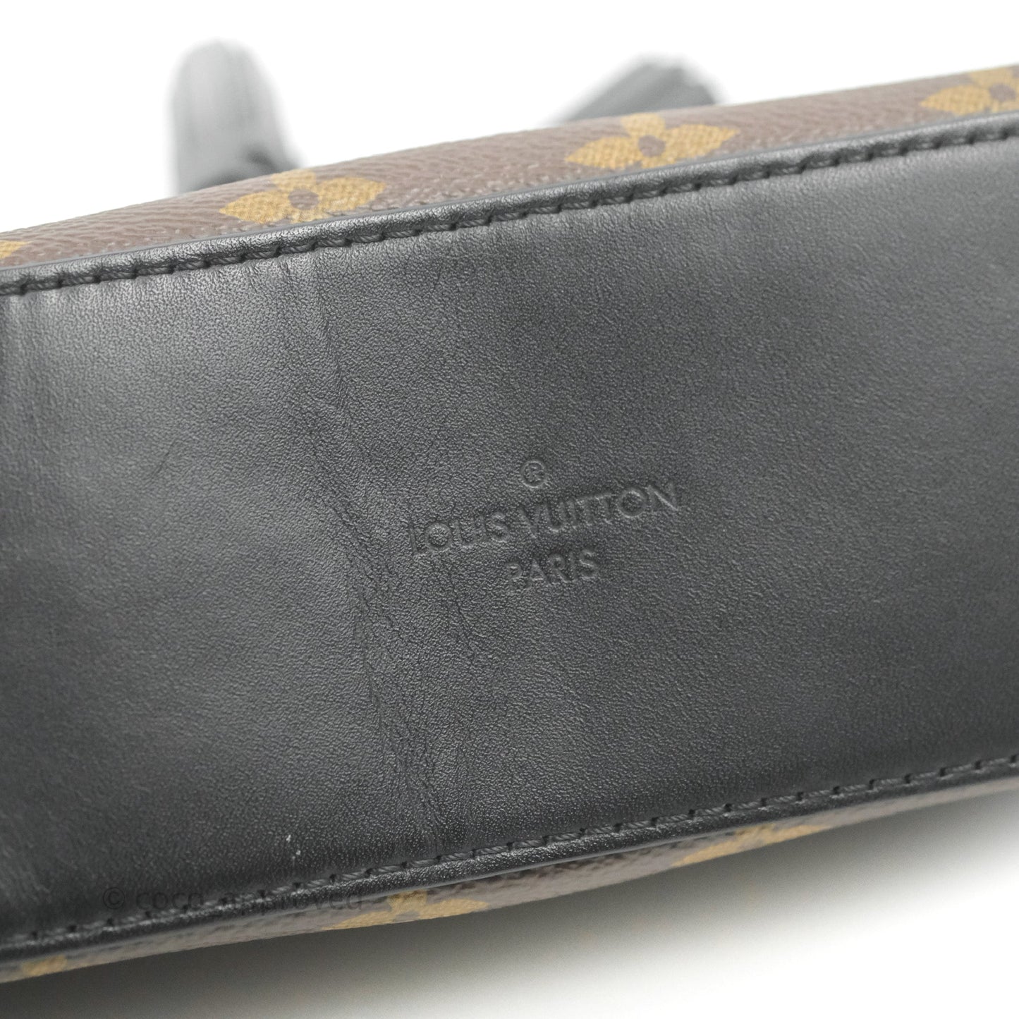 Louis Vuitton Saintonge Crossbody Bag Monogram Black