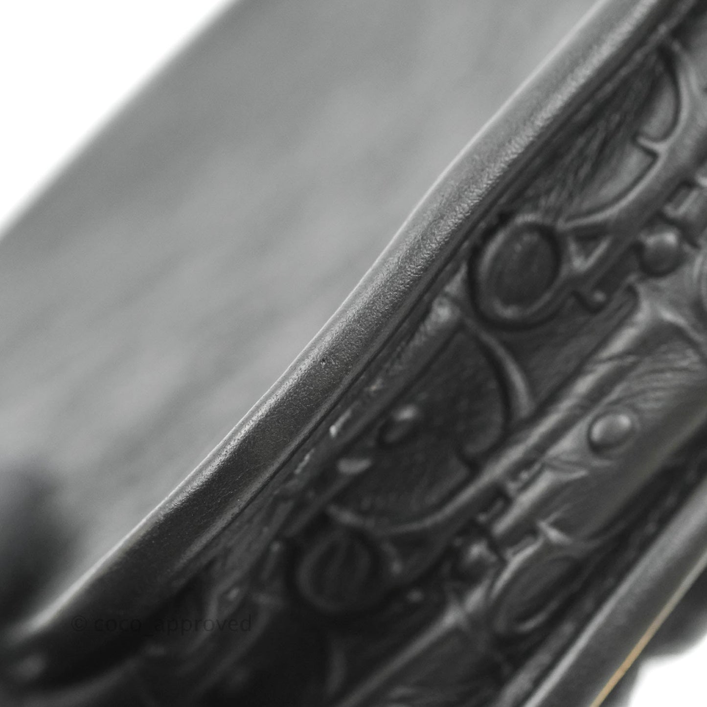 Dior Diorquake Clutch Black Oblique Embossed Calfskin