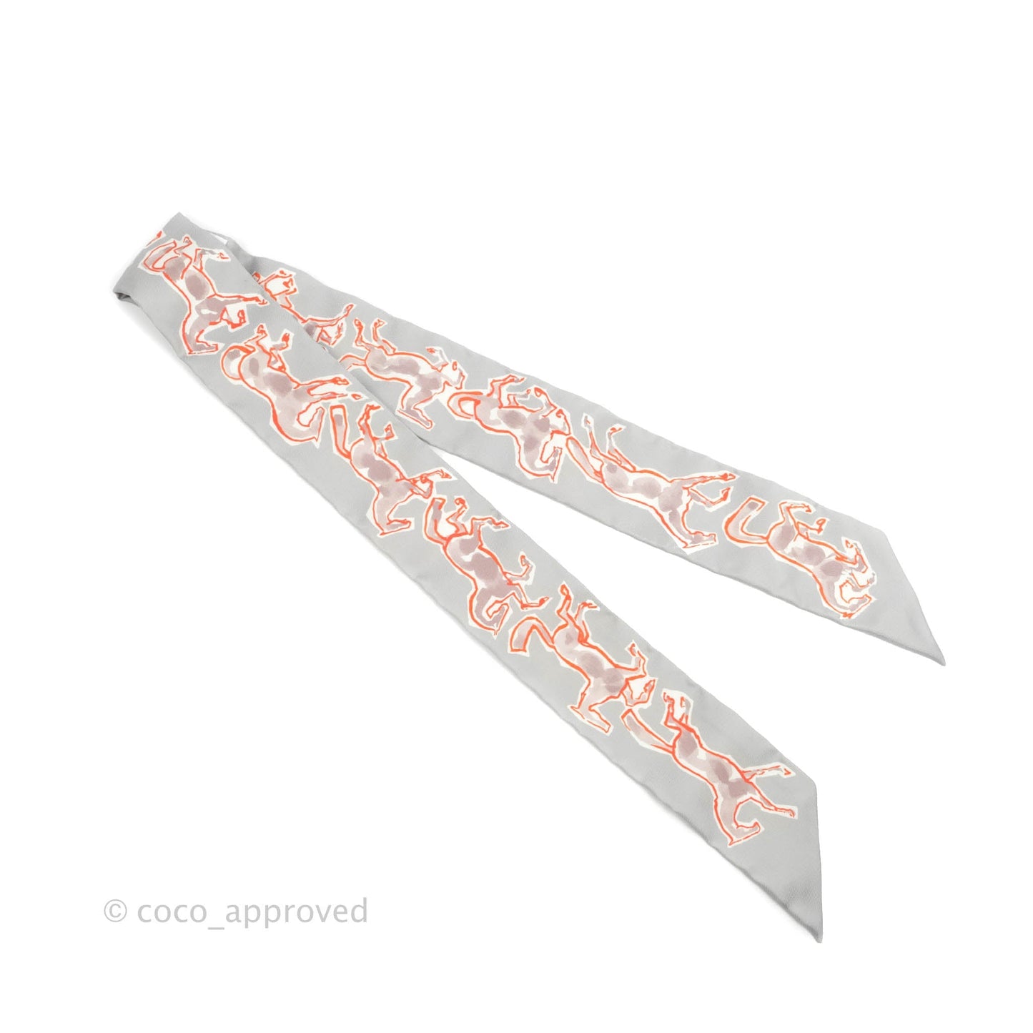 Hermès Silk Chevaux en Liberte Twilly