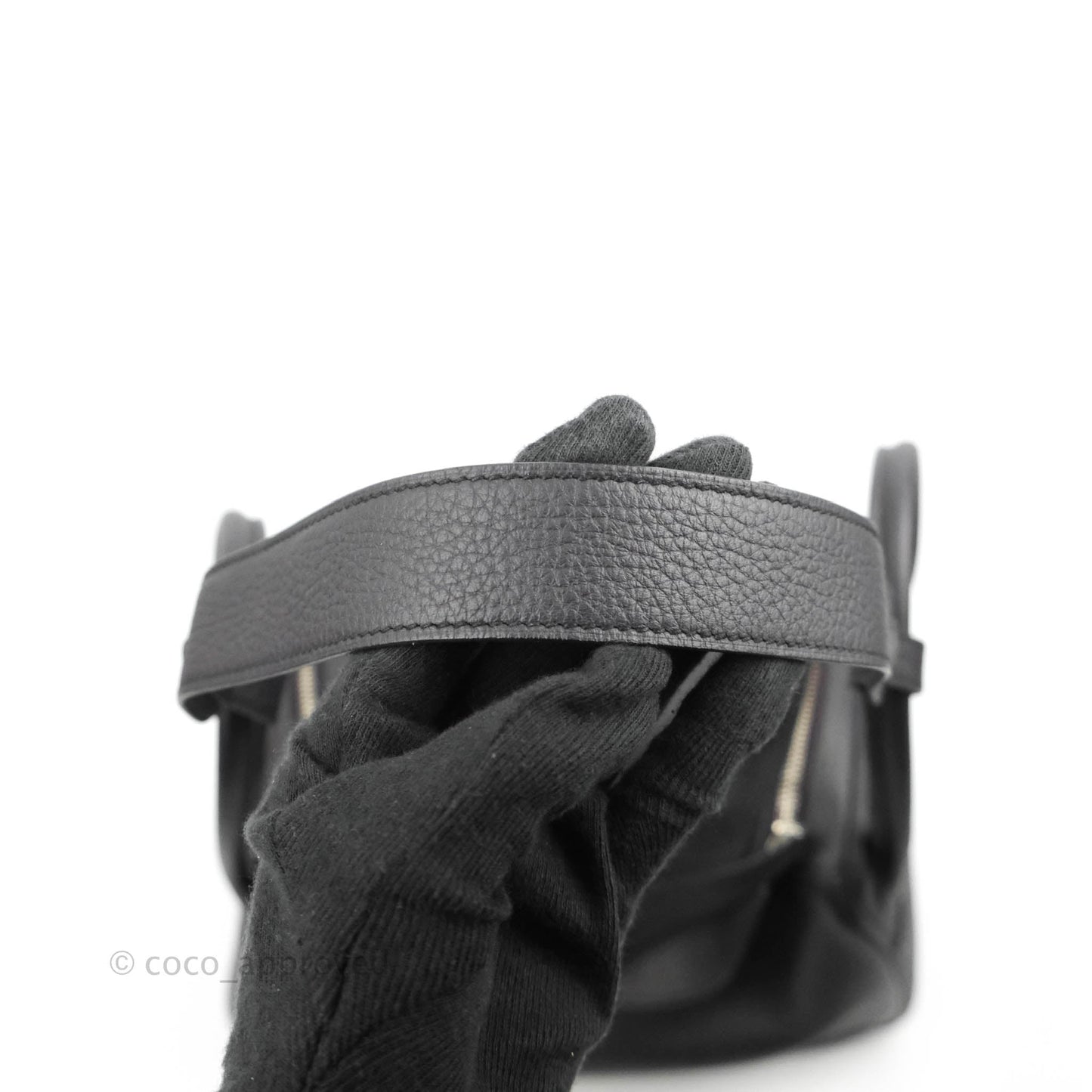 Hermès Lindy 30 Prunoir Clemence Palladium Hardware