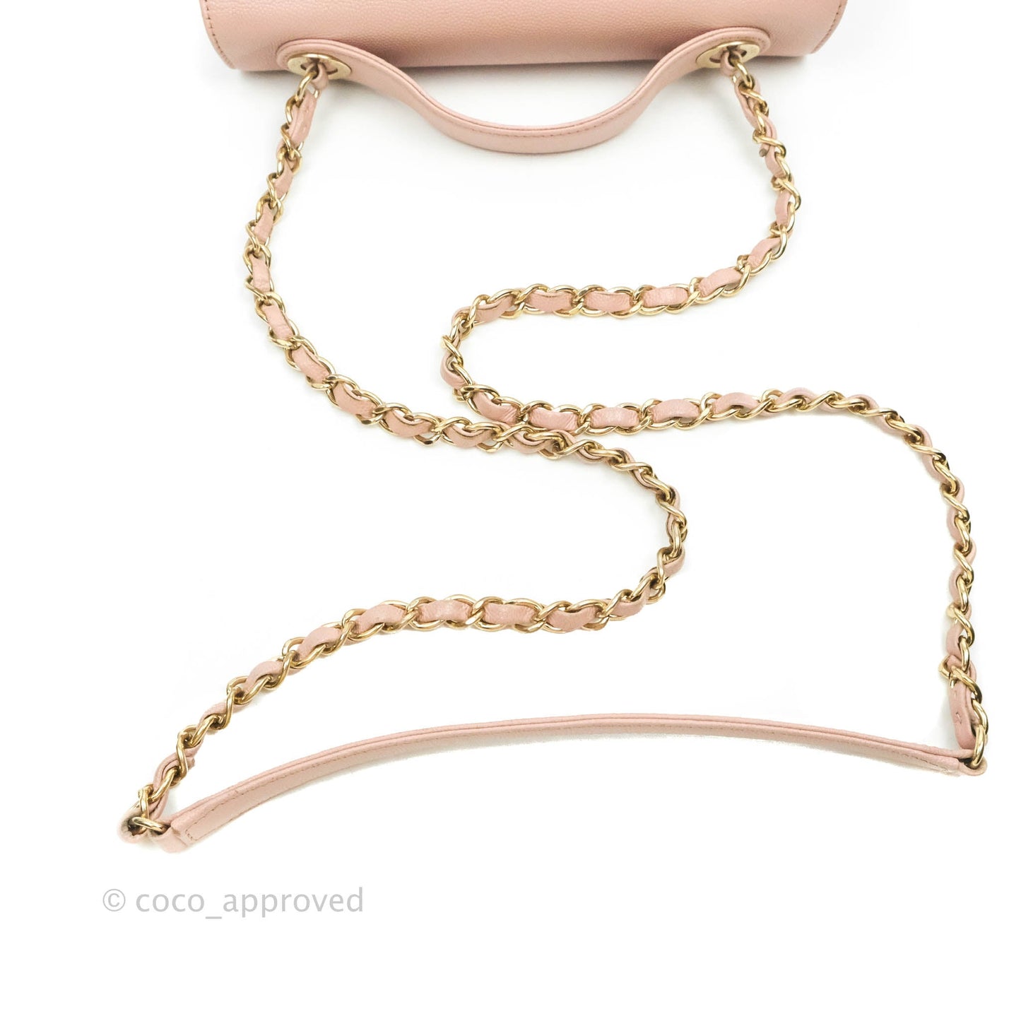 Chanel Quilted Medium Business Affinity Flap Pink Caviar Gold Hardware