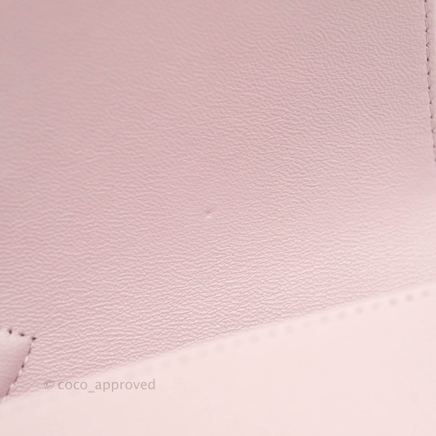 Chanel M/L Medium Double Flap Bag Lilac Rose Clair Caviar Gold Hardware 21S
