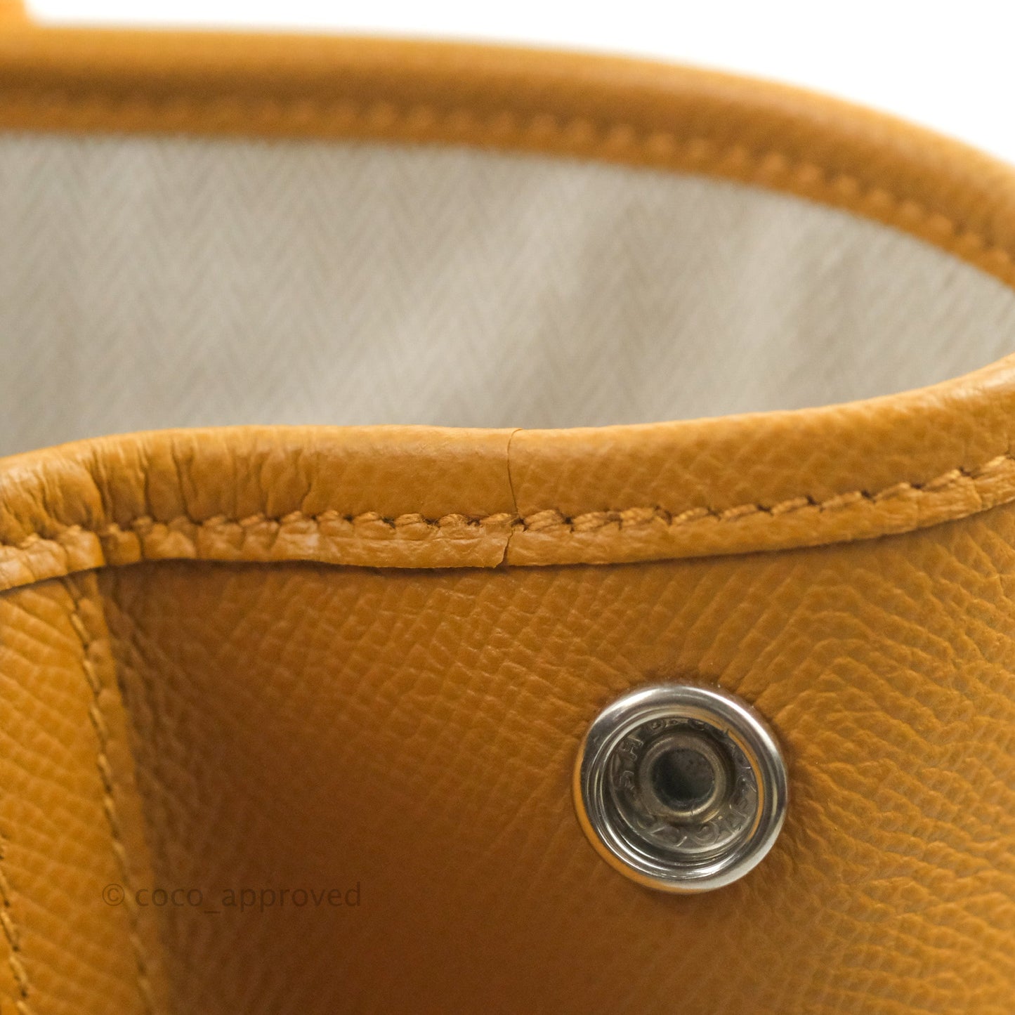 Hermès Garden Party 36 Sesame 2S Epsom