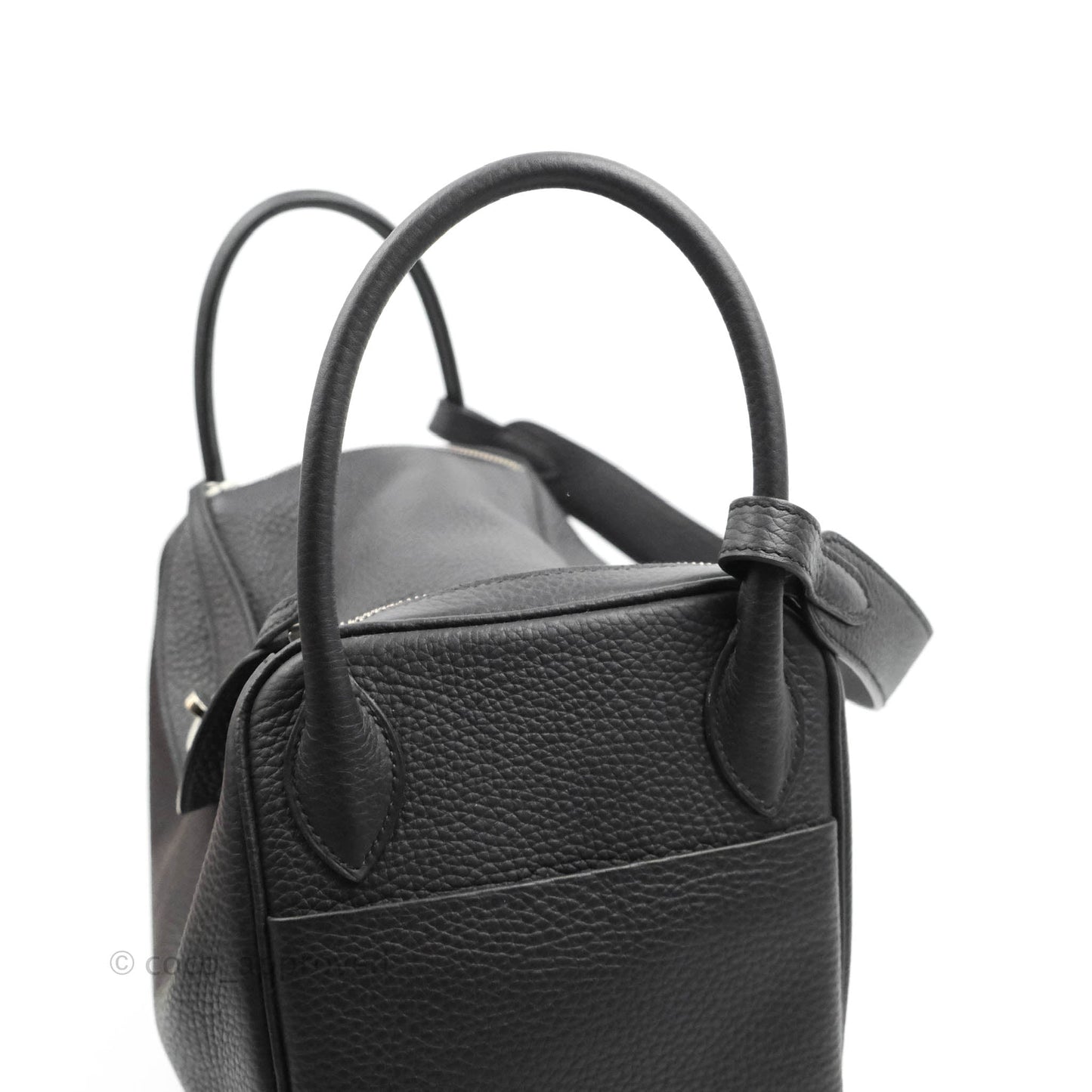 Hermès Lindy 30 Prunoir Clemence Palladium Hardware