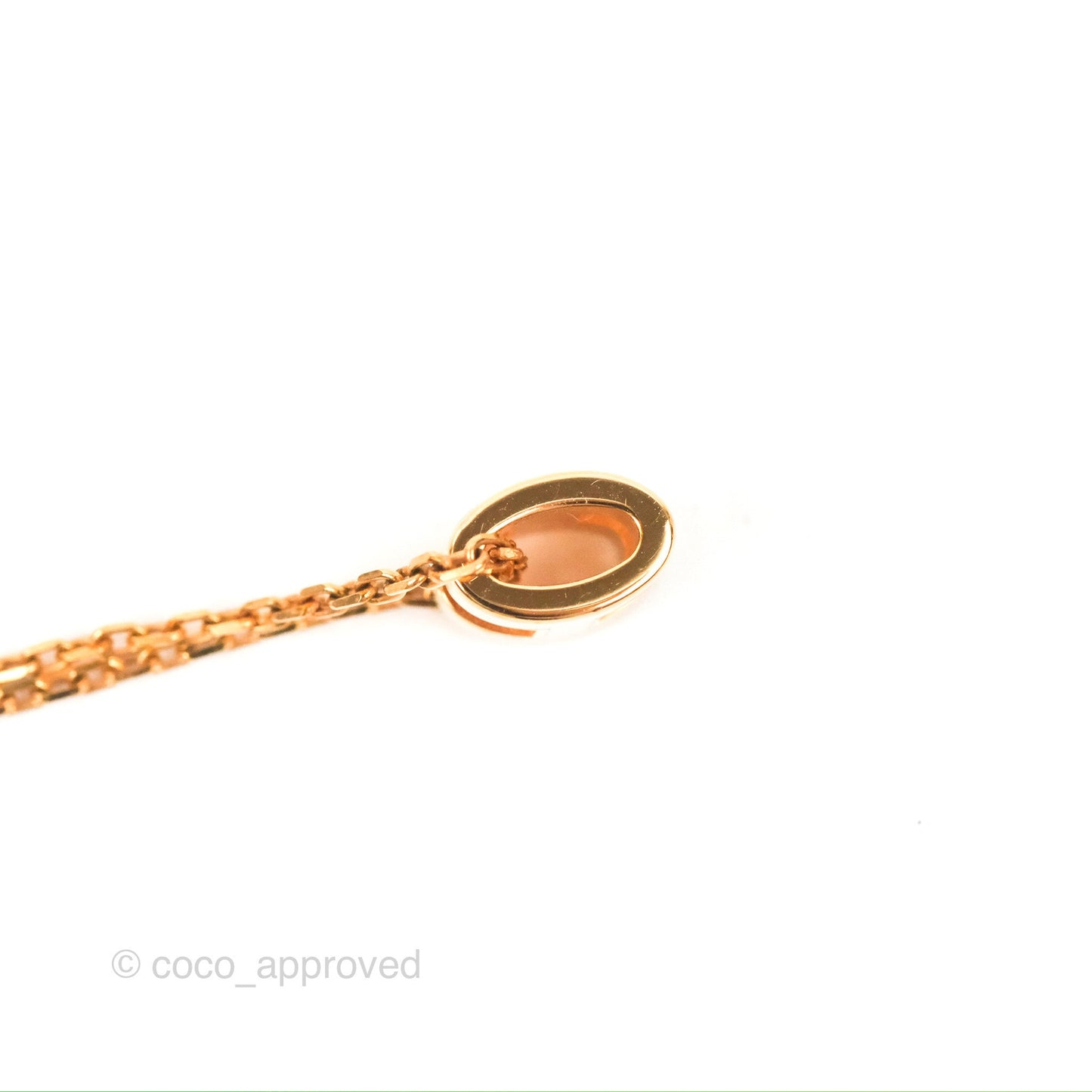 Hermès Mini Pop H Pendant Necklace Vert Fizz Rose Gold Hardware