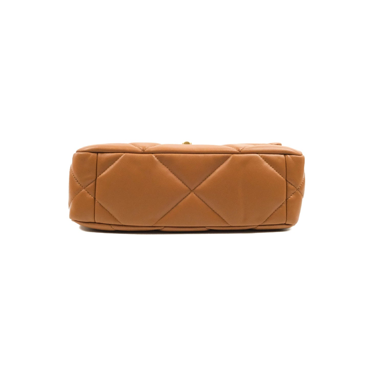 Chanel 19 Small Caramel Dark Beige Lambskin Mixed Hardware 21K