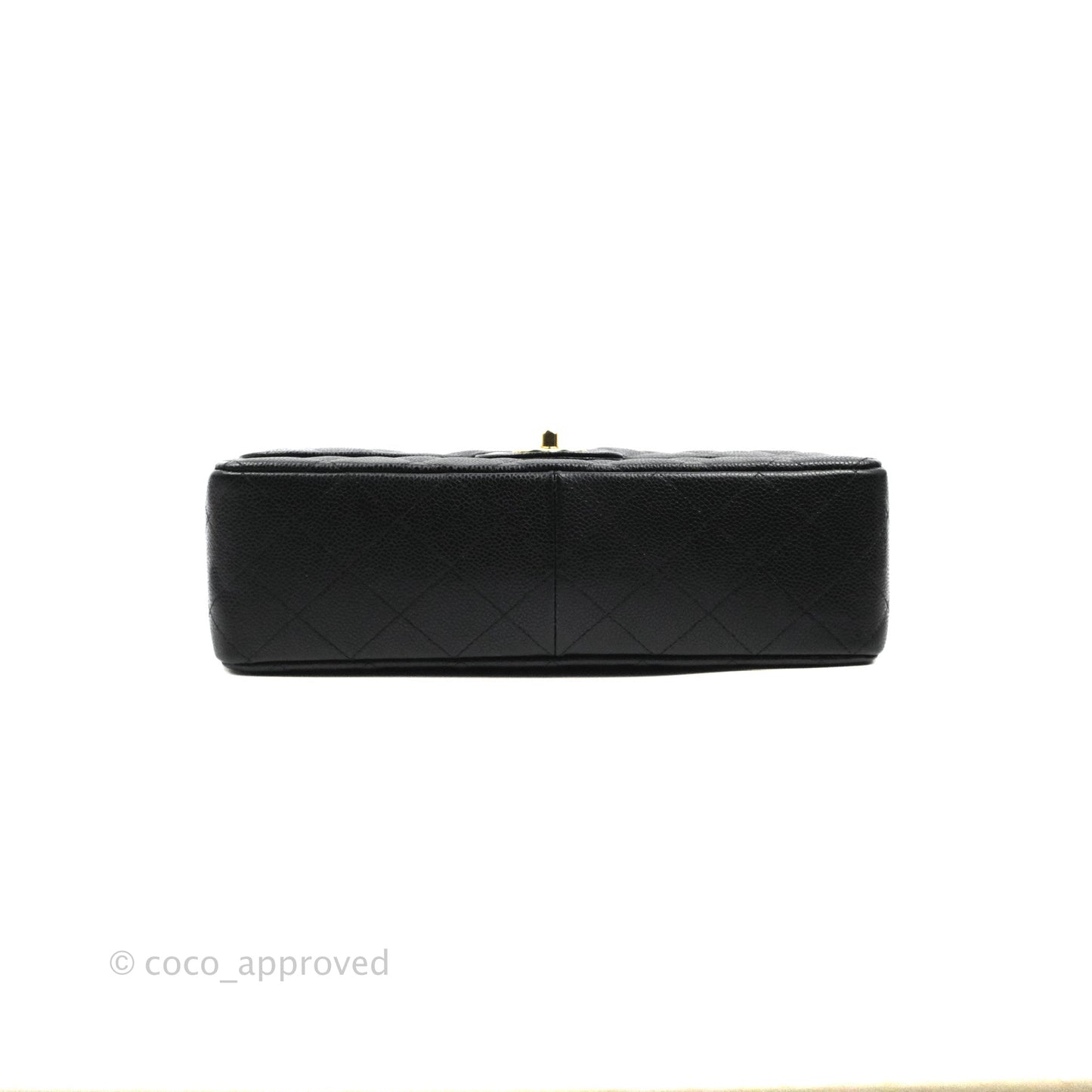 Chanel Jumbo Single Flap Black Caviar Gold Hardware⁣⁣