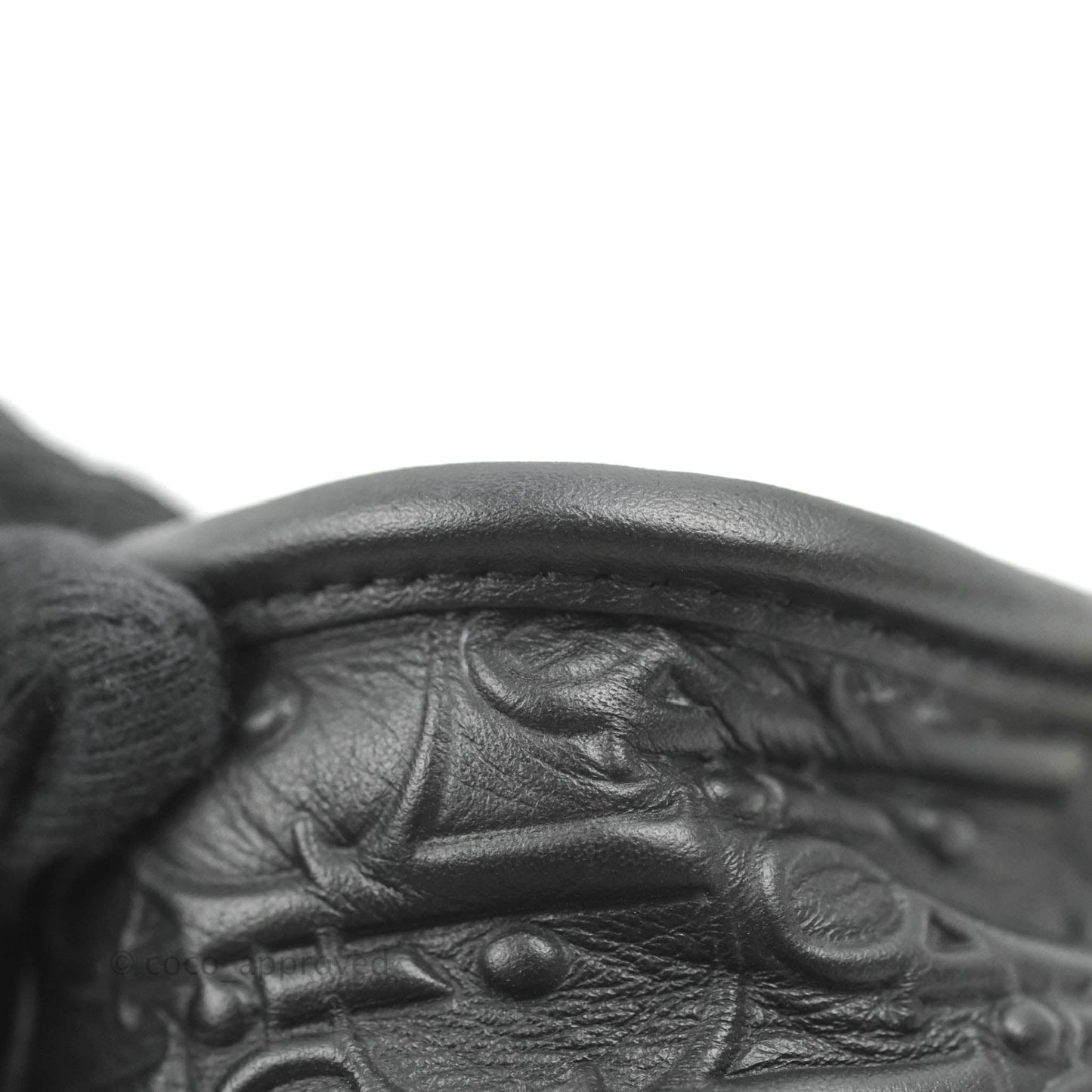 Dior Diorquake Clutch Black Oblique Embossed Calfskin