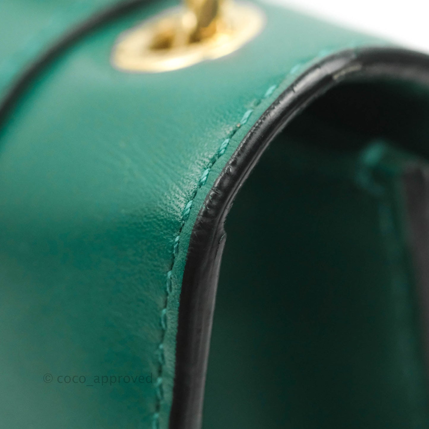 Bvlgari Serpenti Forever Small Crossbody Bag in Emerald Green Gold Hardware