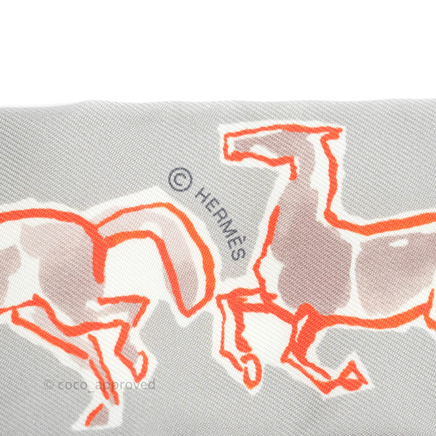 Hermès Silk Chevaux en Liberte Twilly