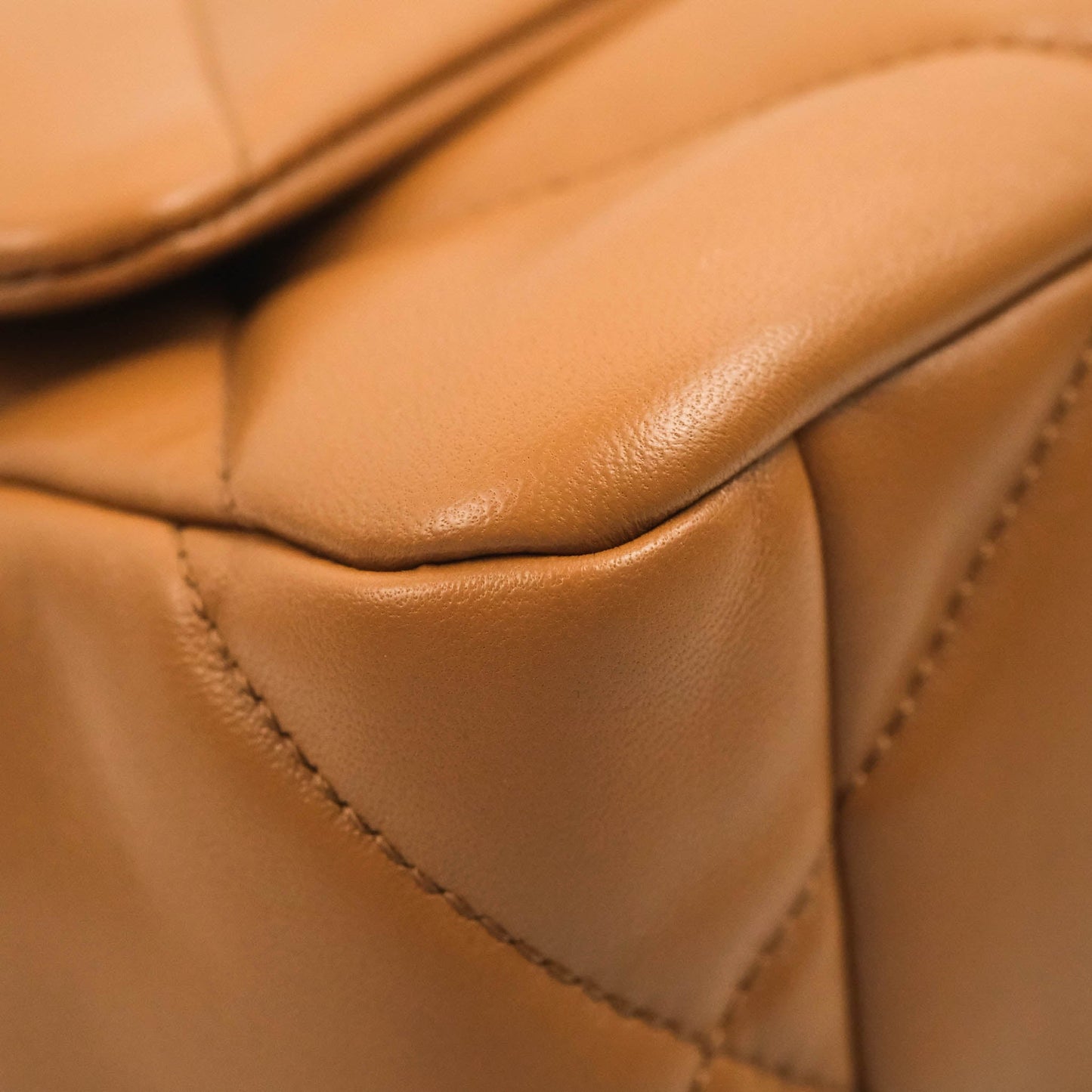 Chanel 19 Small Caramel Dark Beige Lambskin Mixed Hardware 21K
