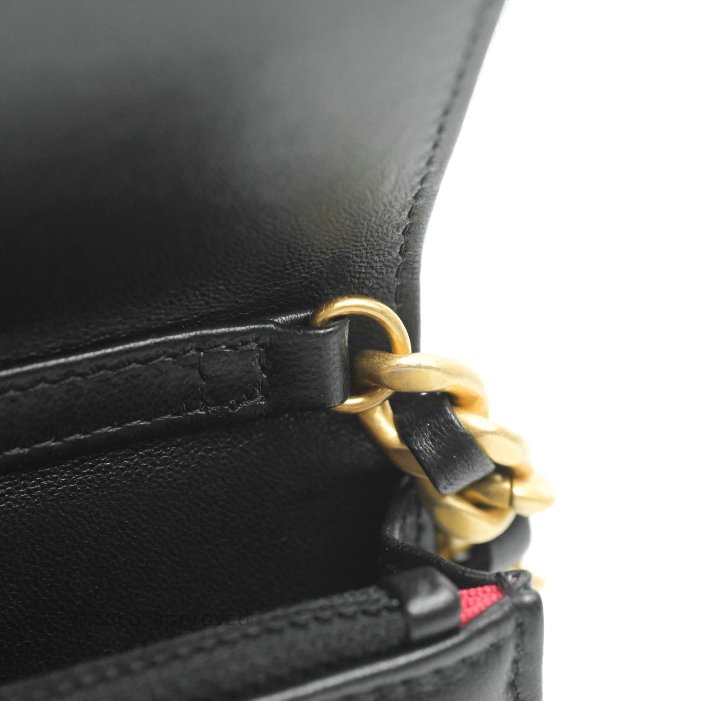 Chanel 19 Clutch With Chain Black Mixed Hardware