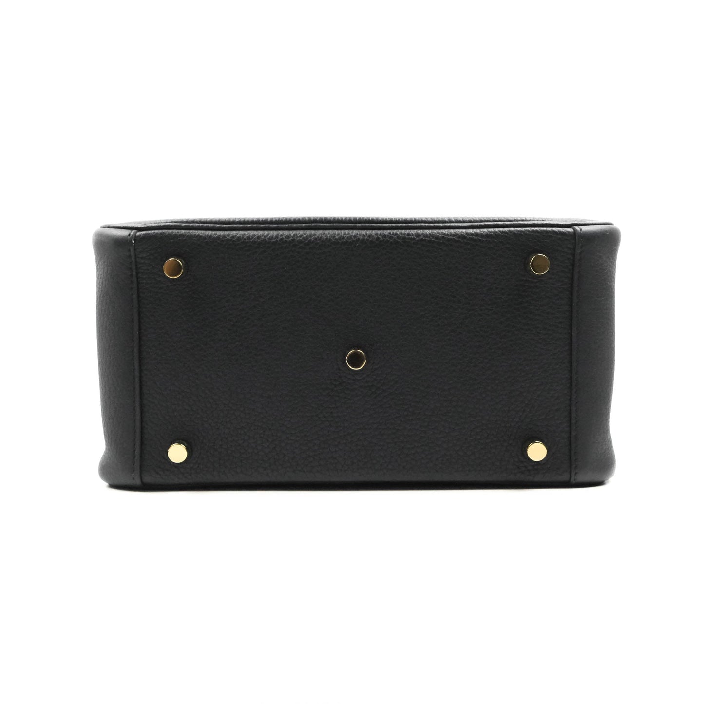 Hermès Lindy 26 Taurillion Clemence Black Gold Hardware