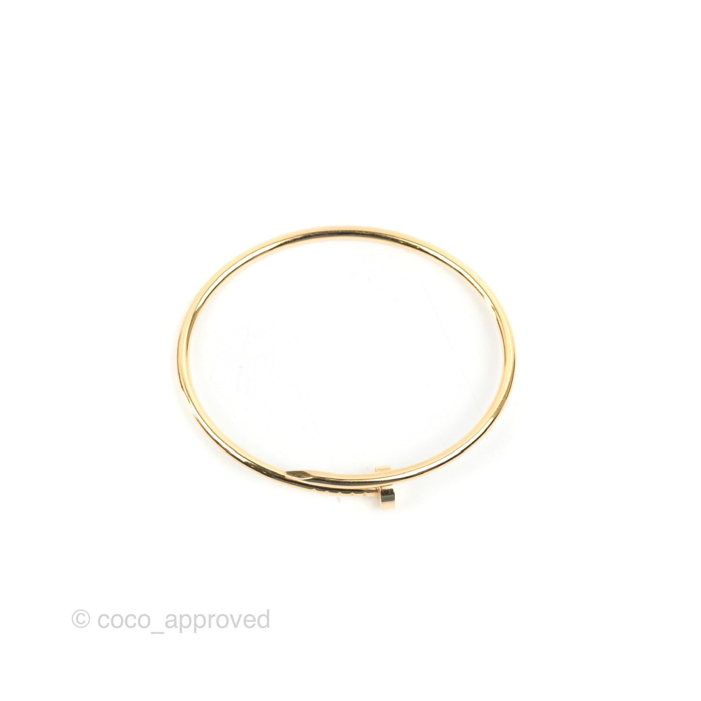 Cartier Small Juste Un Clou Bracelet Yellow Gold