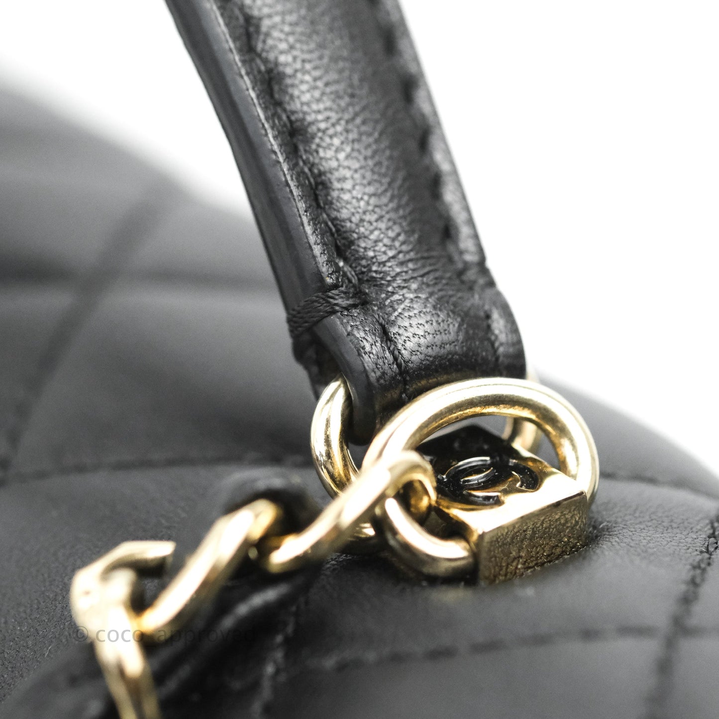 Chanel Quilted Small Citizen Chic Flap Black Lambskin Gold Hardware
