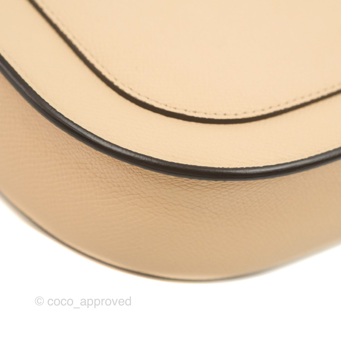 Celine Small Trotteur Crossbody Bag Grained Calfskin Powder