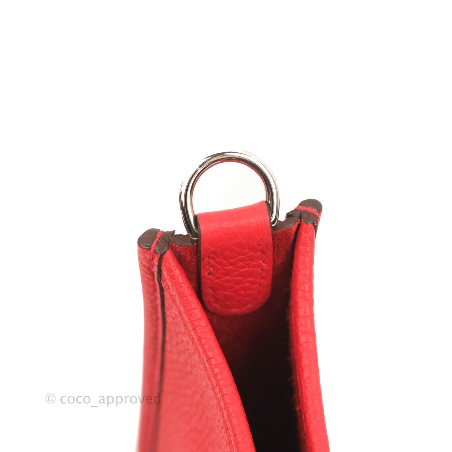 Hermès Mini Evelyne 16 Coeur/Coeu-Frid Amazone Taurillon Palladium Hardware