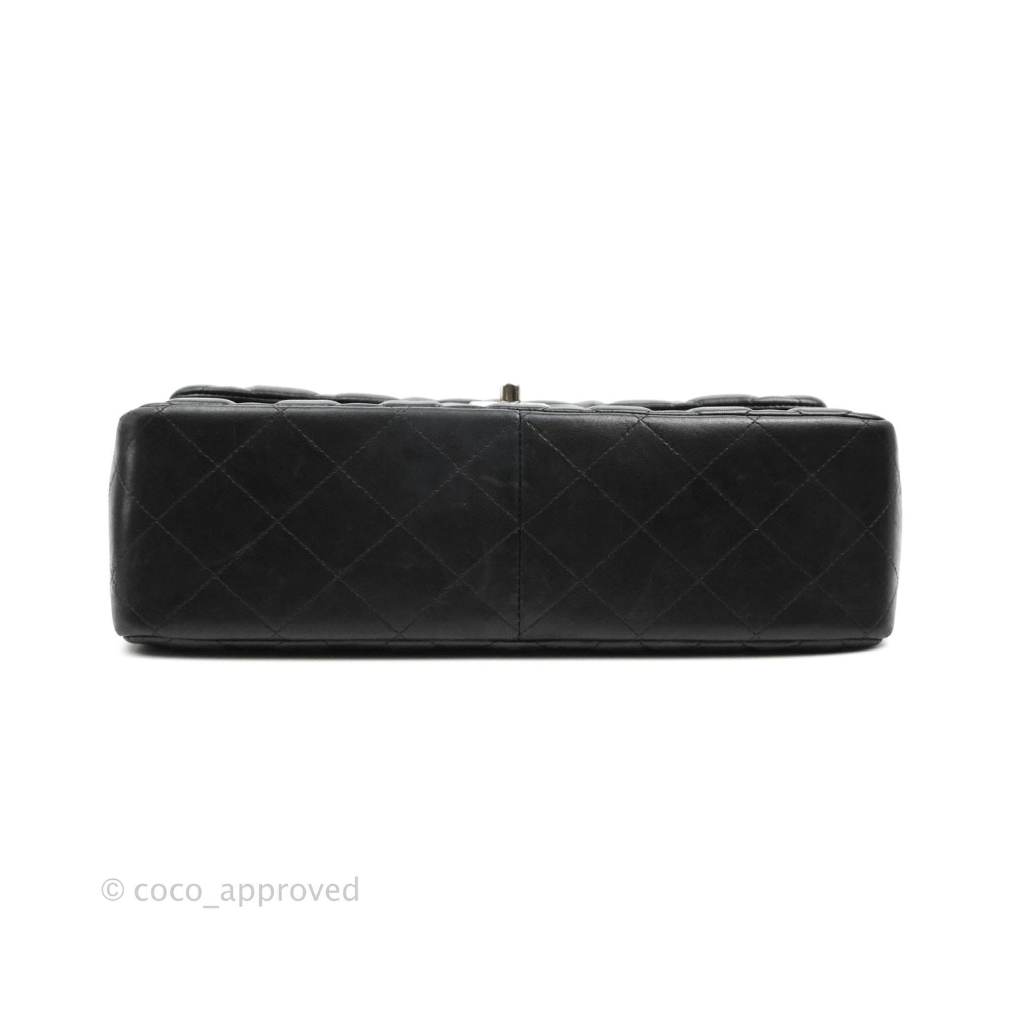 Chanel Jumbo Double Flap Black Lambskin Silver Hardware⁣⁣
