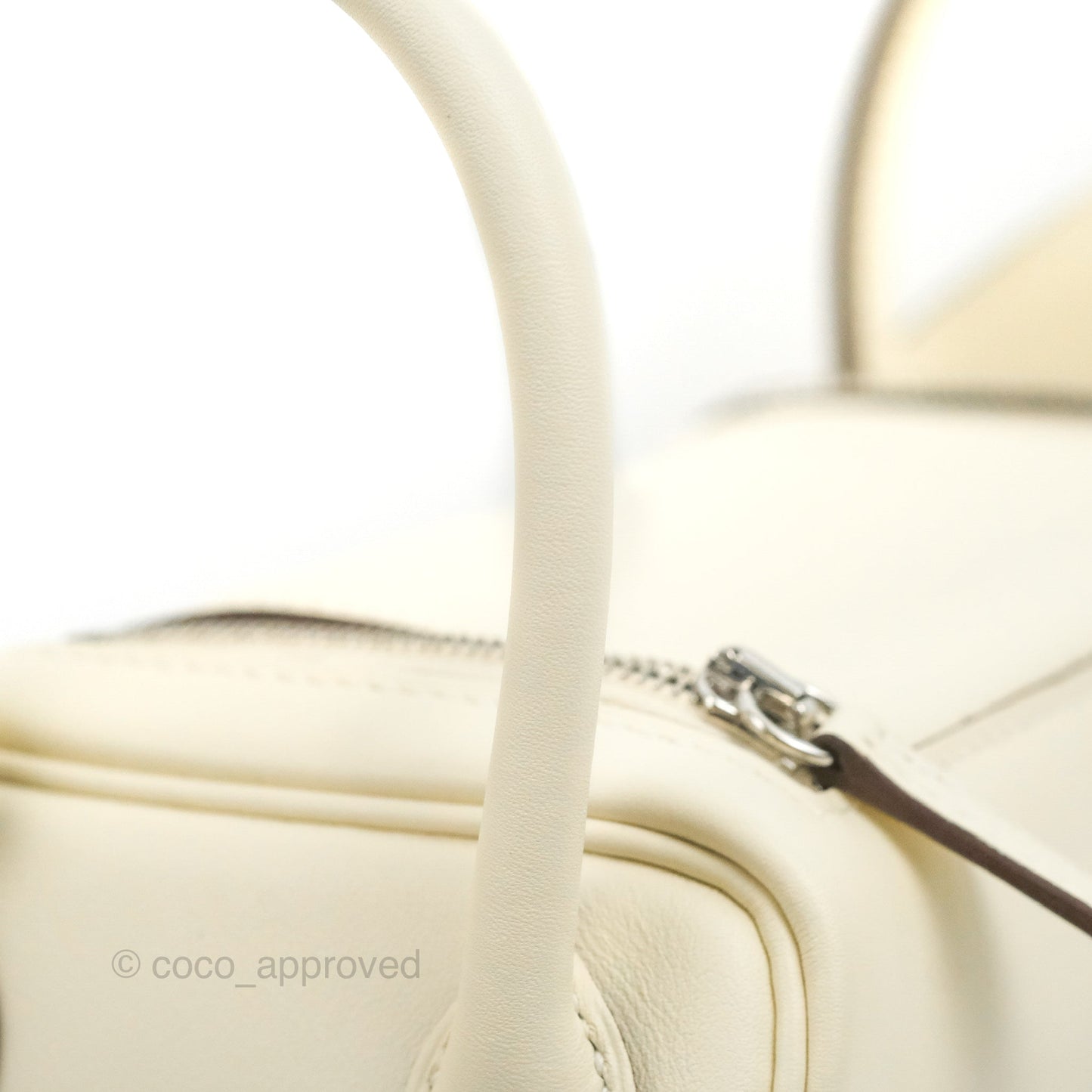 Hermès Mini Lindy 20 Nata I2 Sesame 2S Swift Palladium Hardware