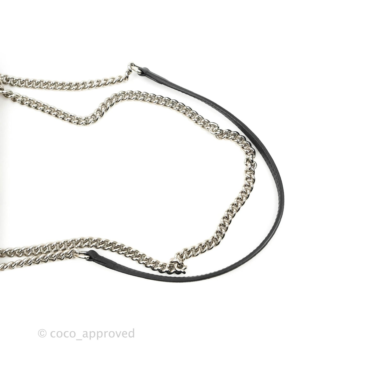 Louis Vuitton  My Lockme Chain Bag BB Black Brown Python Calfskin