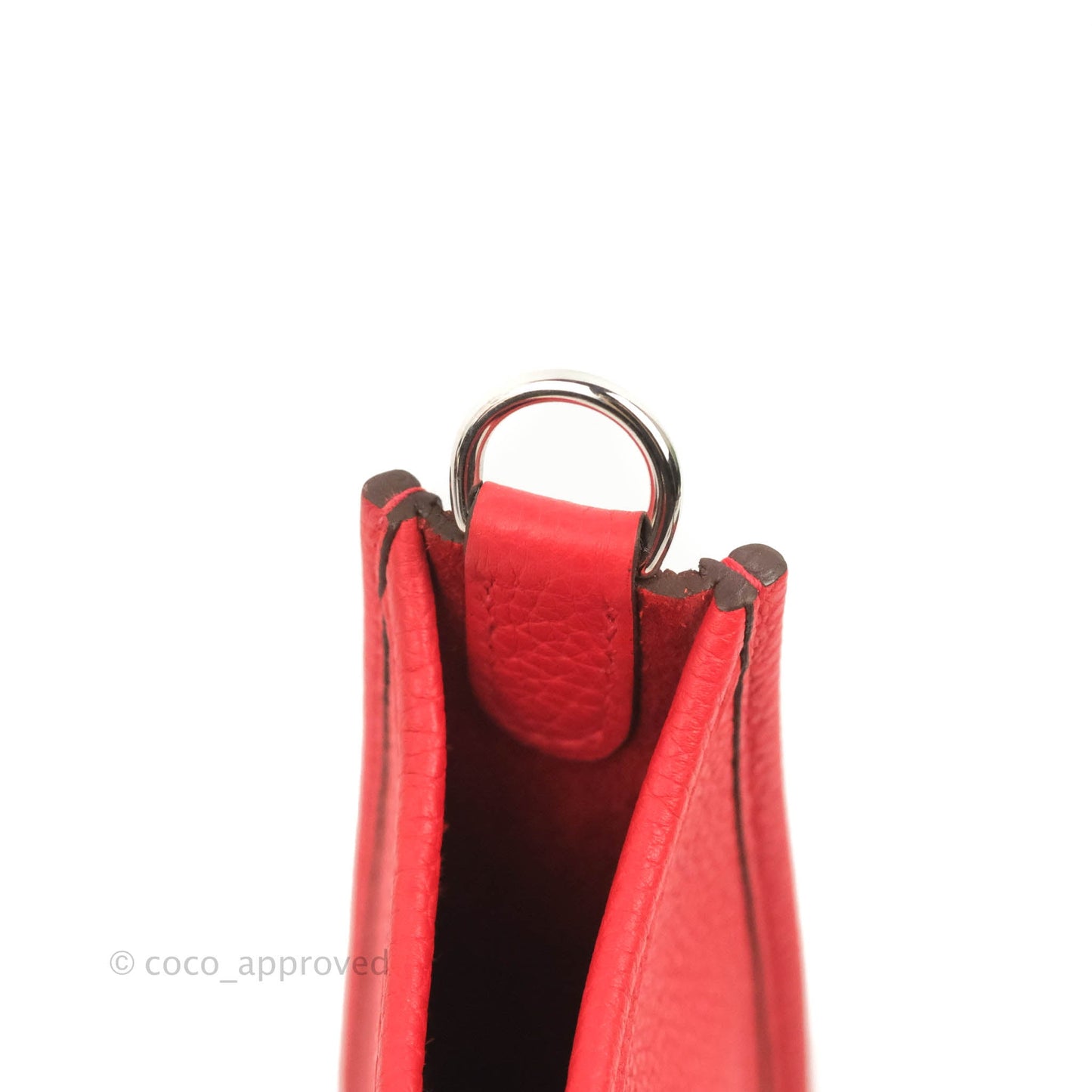 Hermès Mini Evelyne 16 Coeur/Coeu-Frid Amazone Taurillon Palladium Hardware