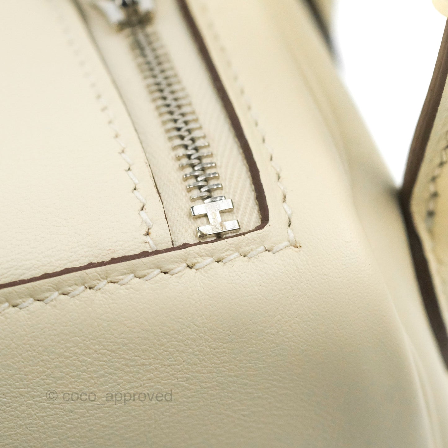 Hermès Mini Lindy 20 Nata I2 Sesame 2S Swift Palladium Hardware